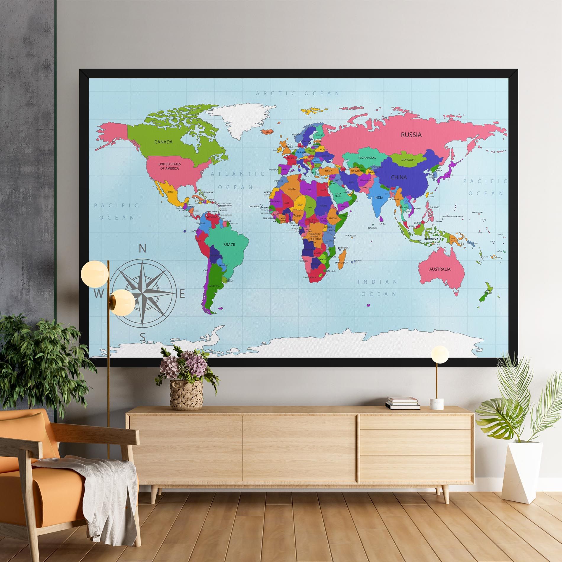 Colorful Continents mockup 9