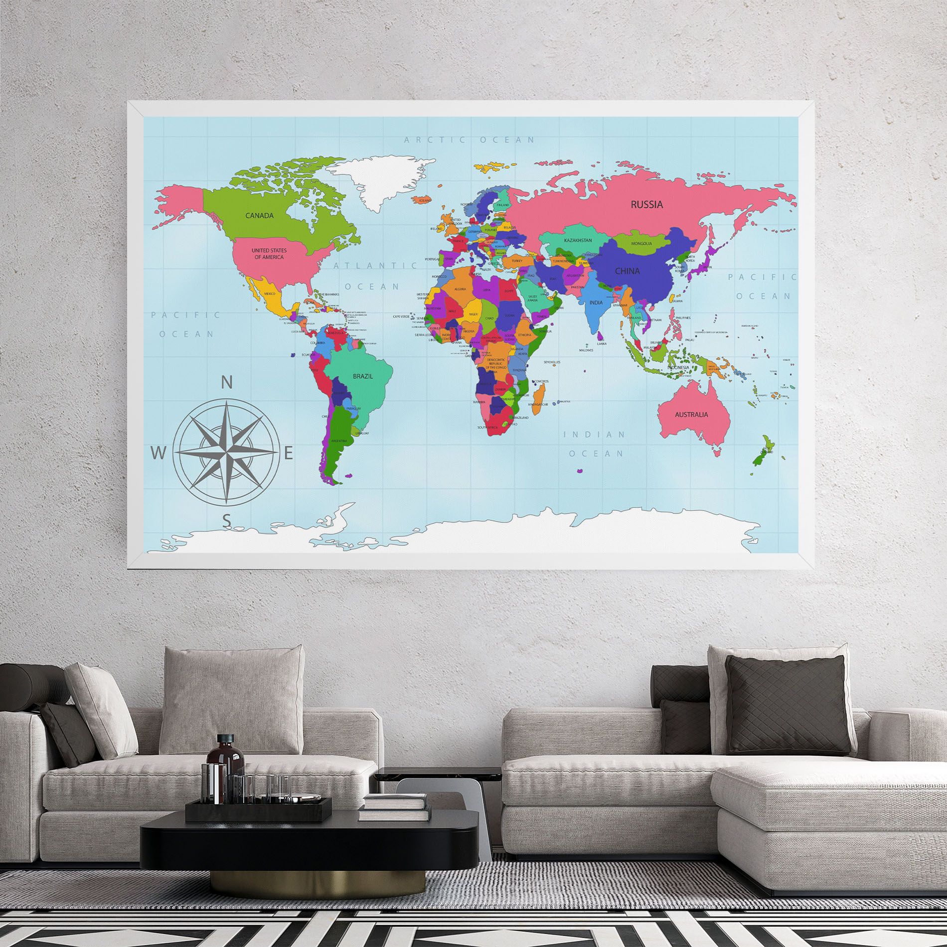 Colorful Continents mockup 2