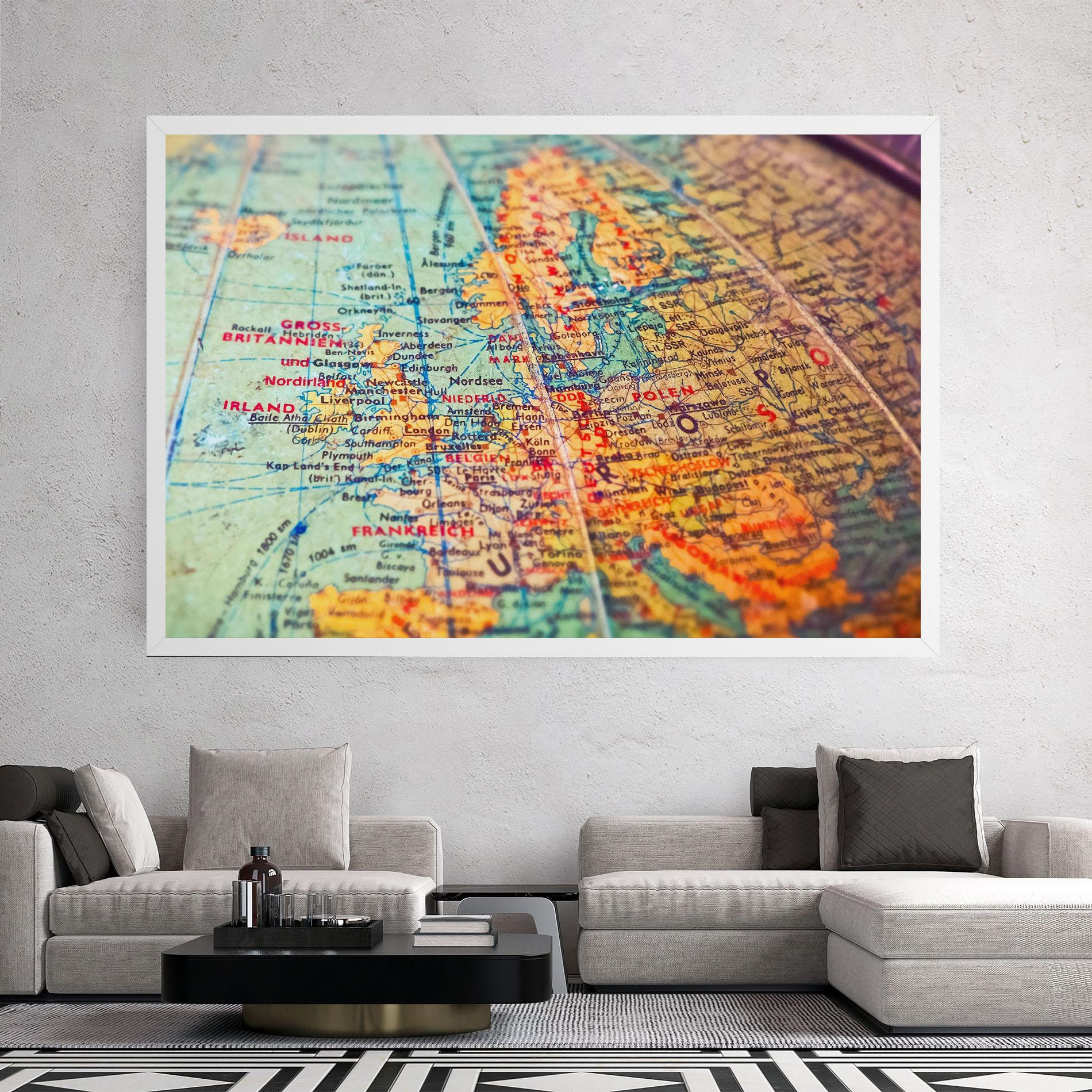 Tablou Canvas Globe mockup 2