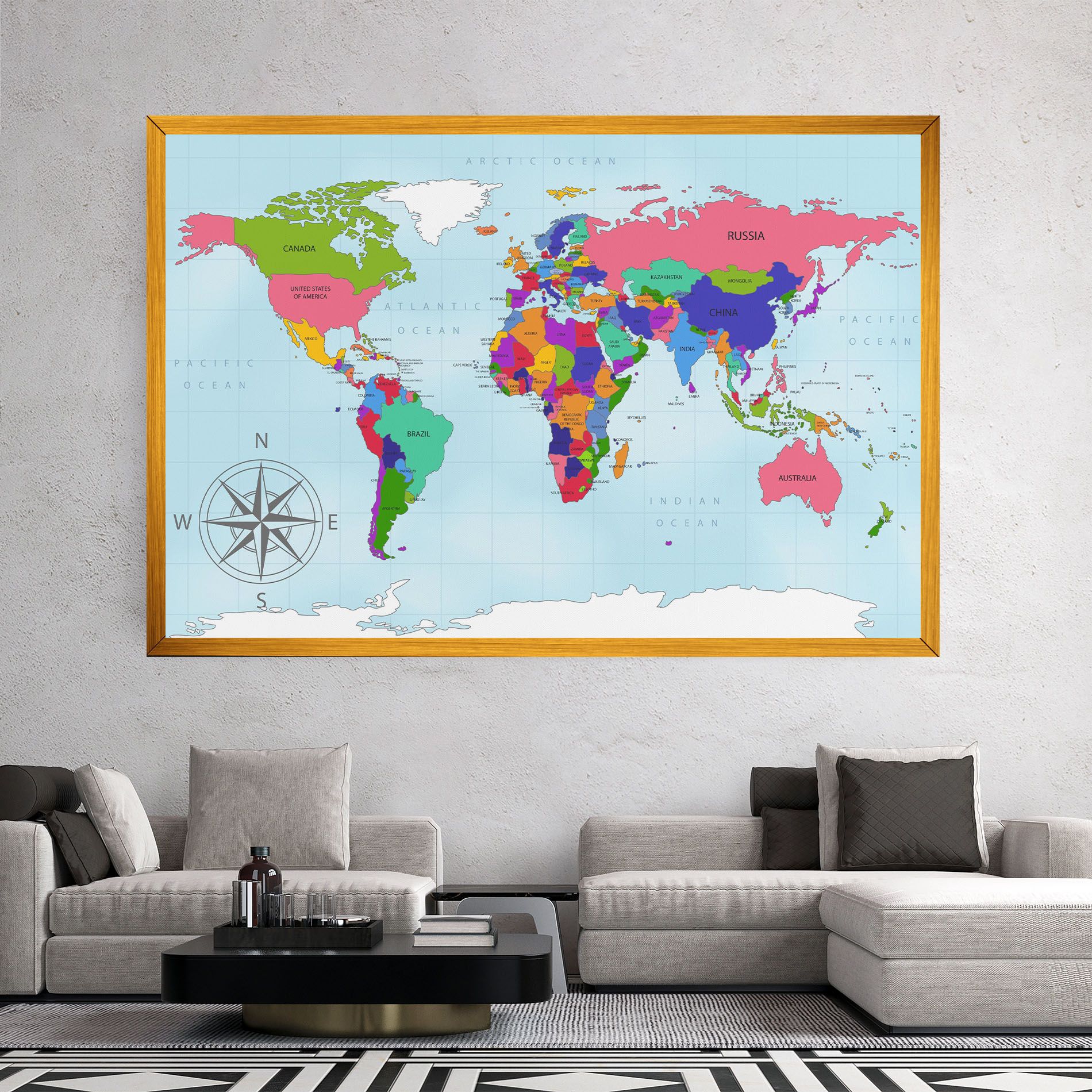 Colorful Continents mockup 2