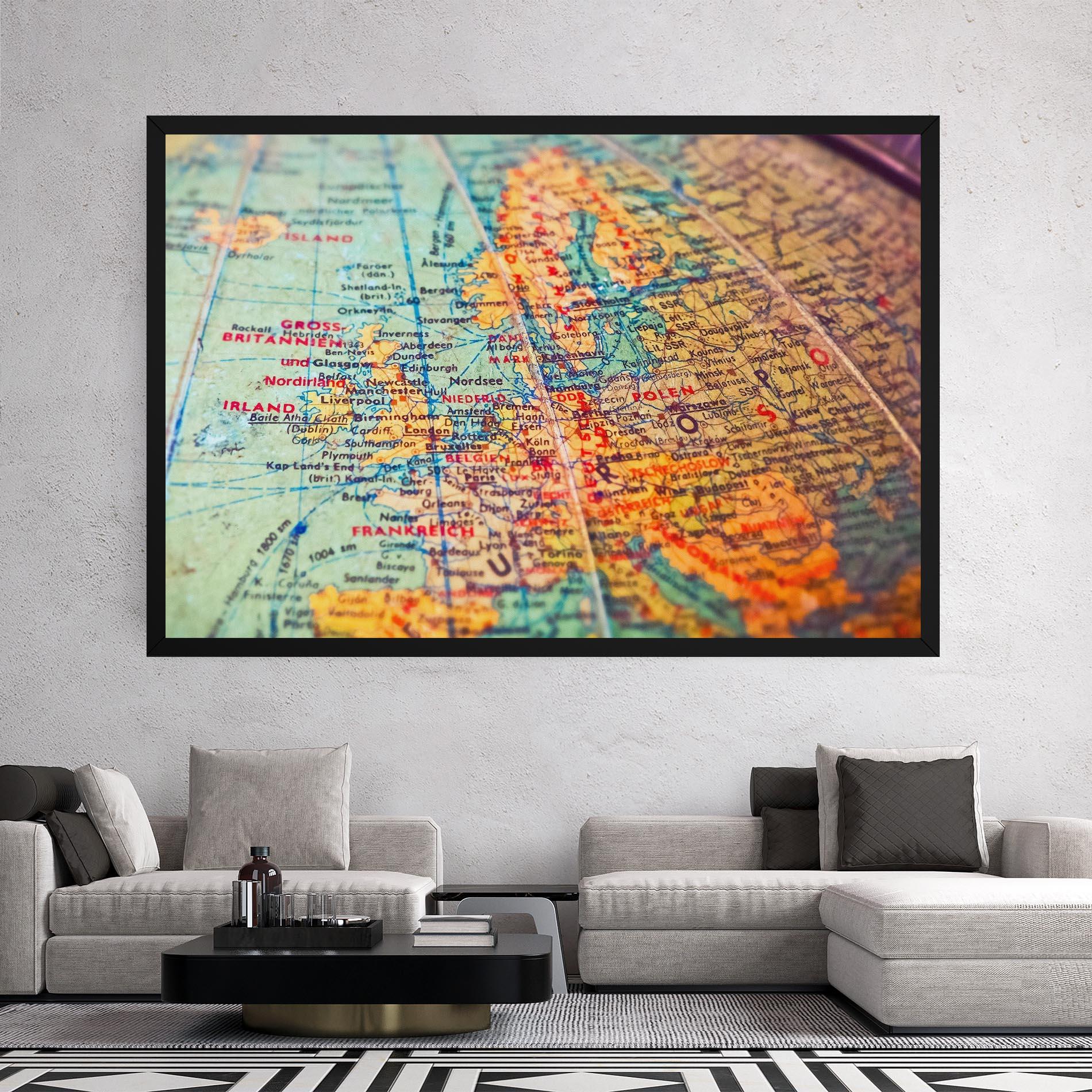 Tablou Canvas Globe mockup 2