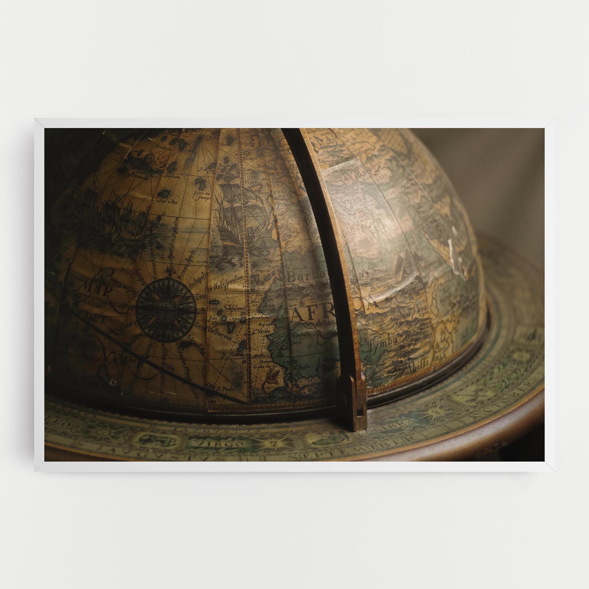 Tablou Canvas Globe Map mockup 0