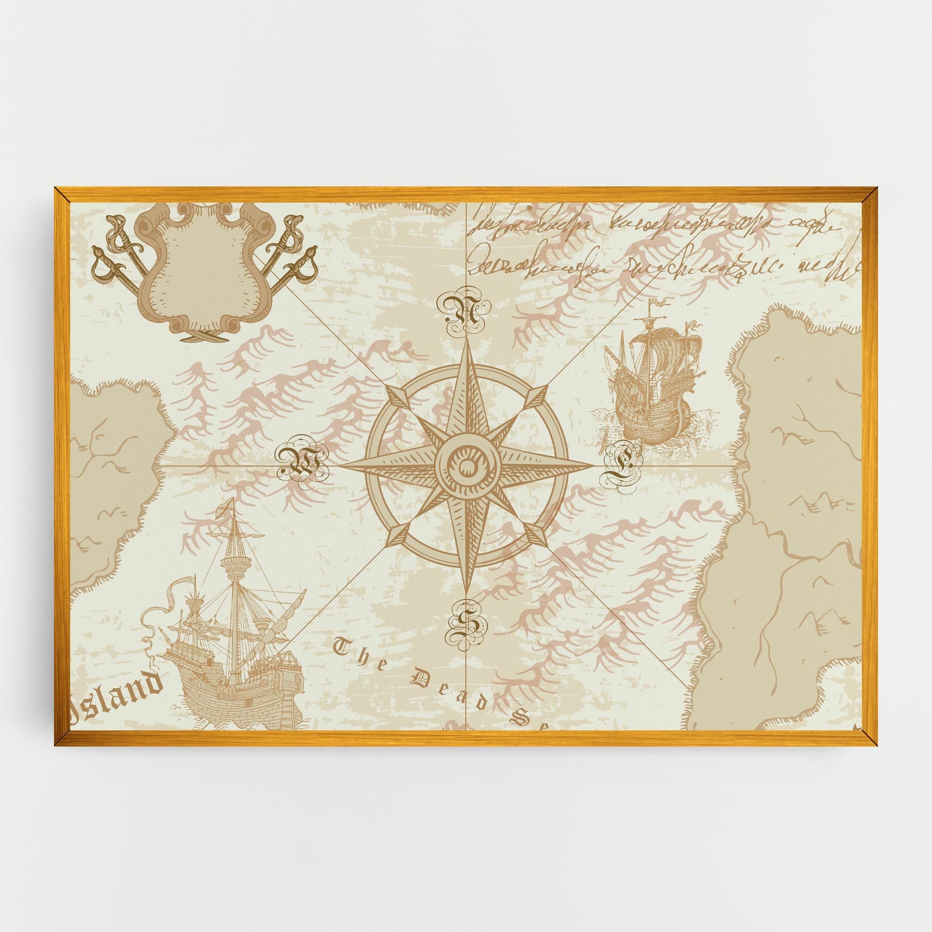 Cream Compass mockup 0