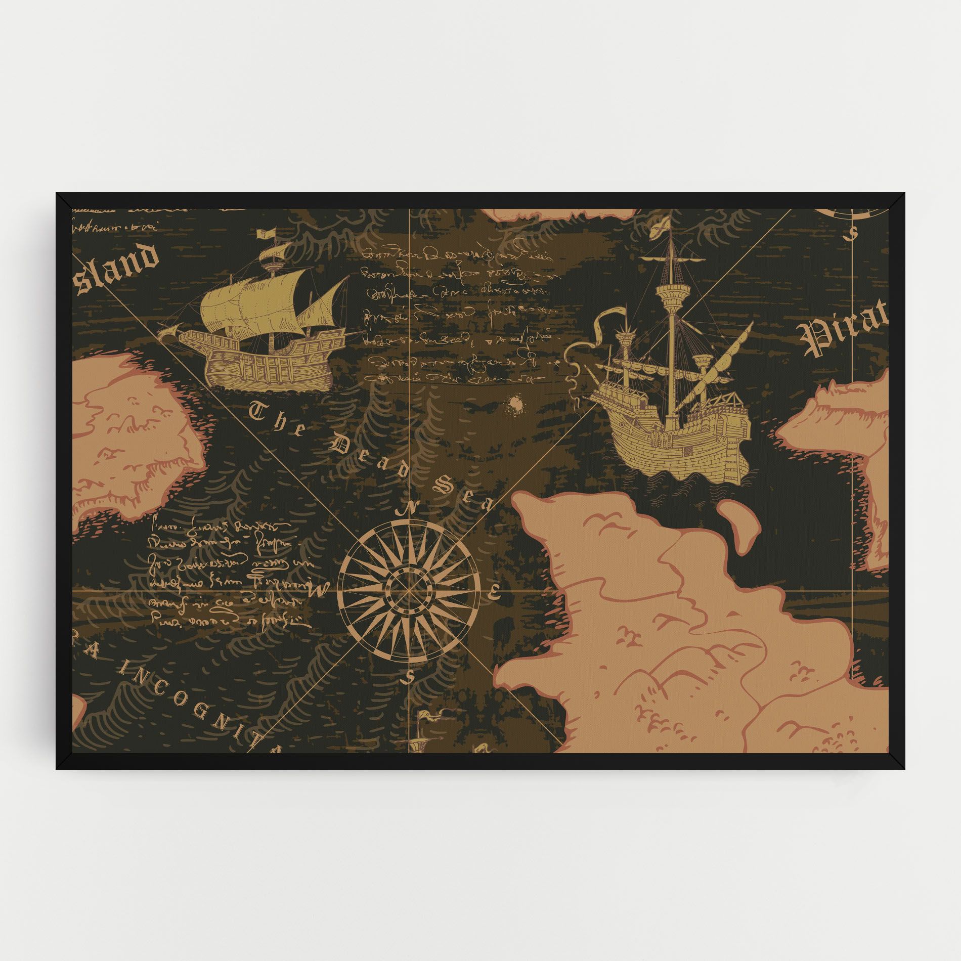 Cool Old Map mockup 0