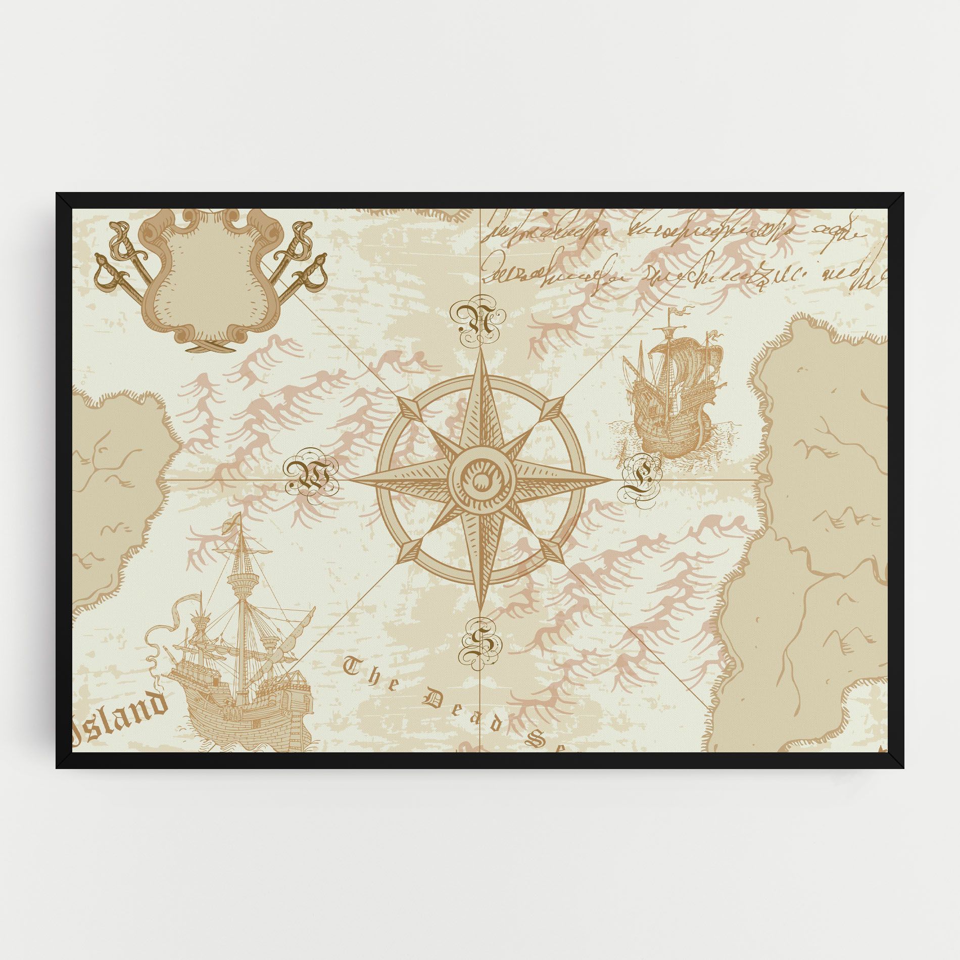 Cream Compass mockup 0