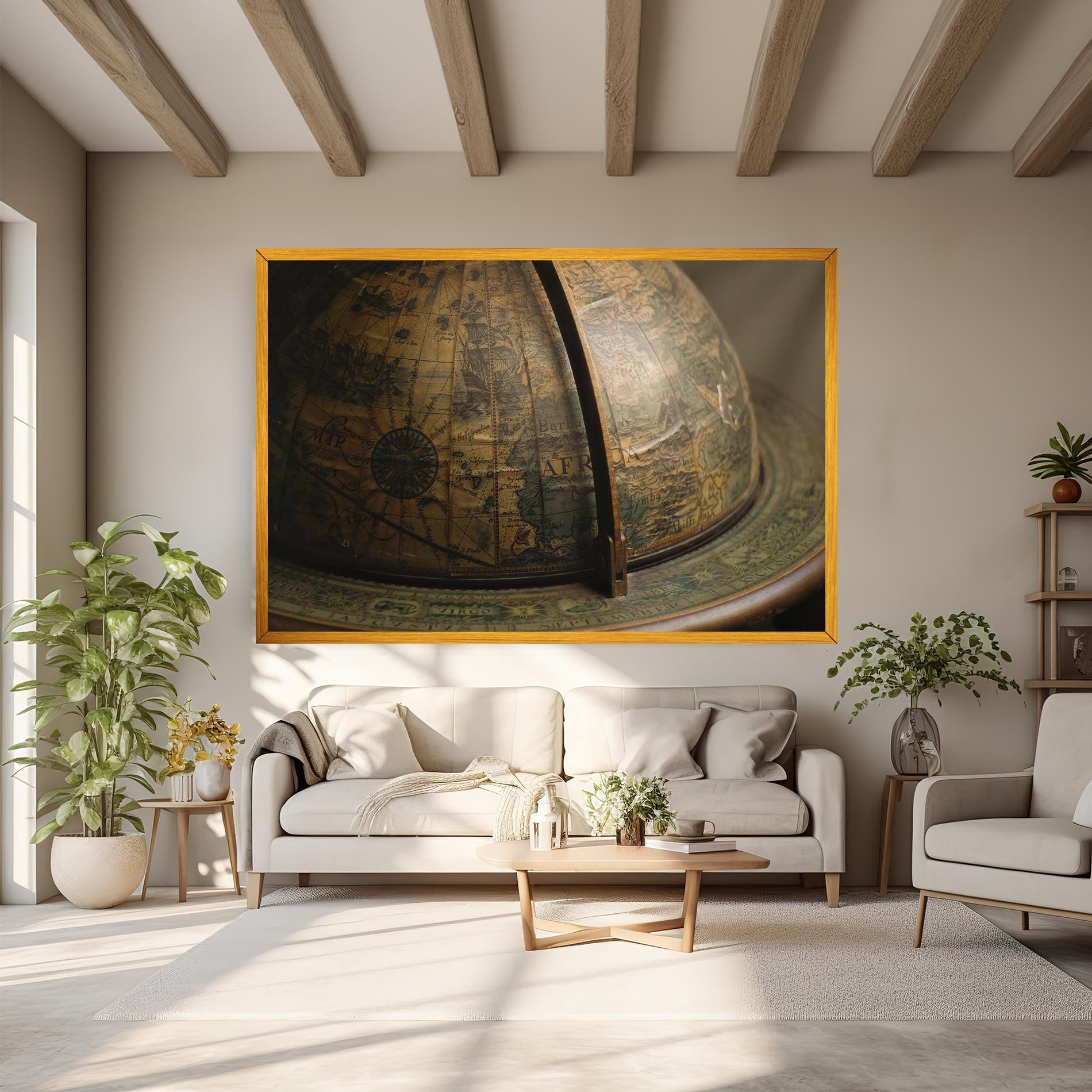 Globe Map mockup 6