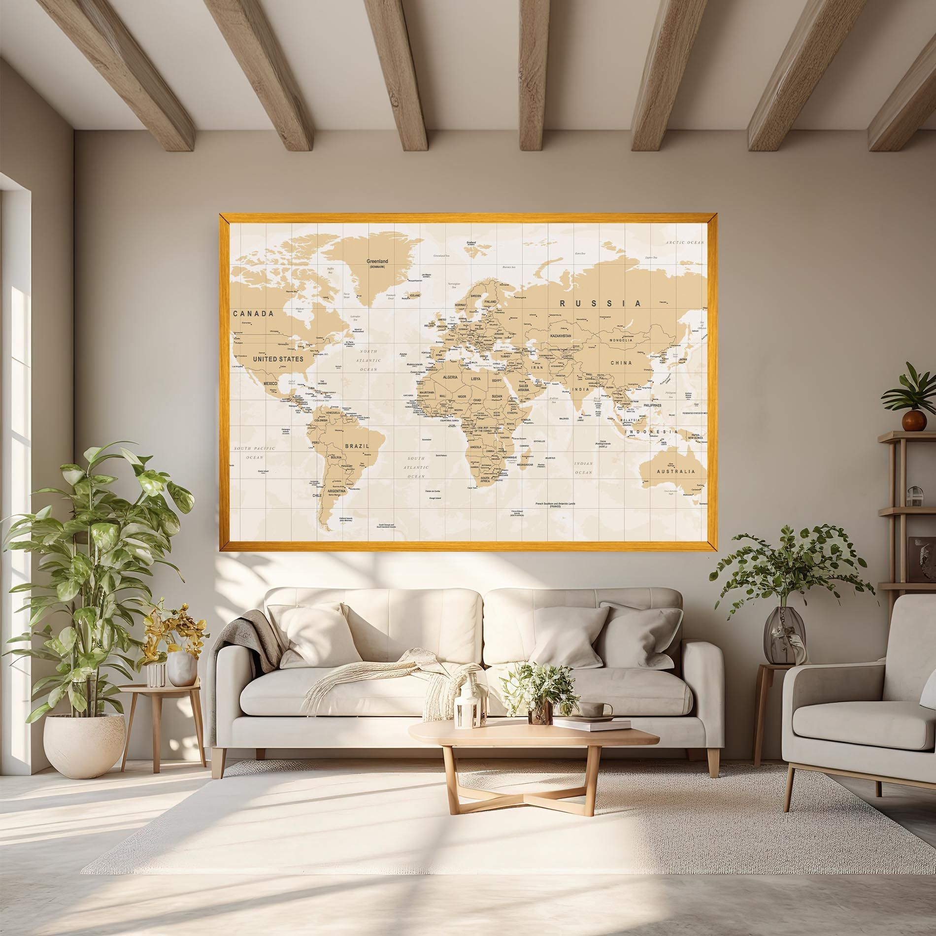 World Old Map mockup 6