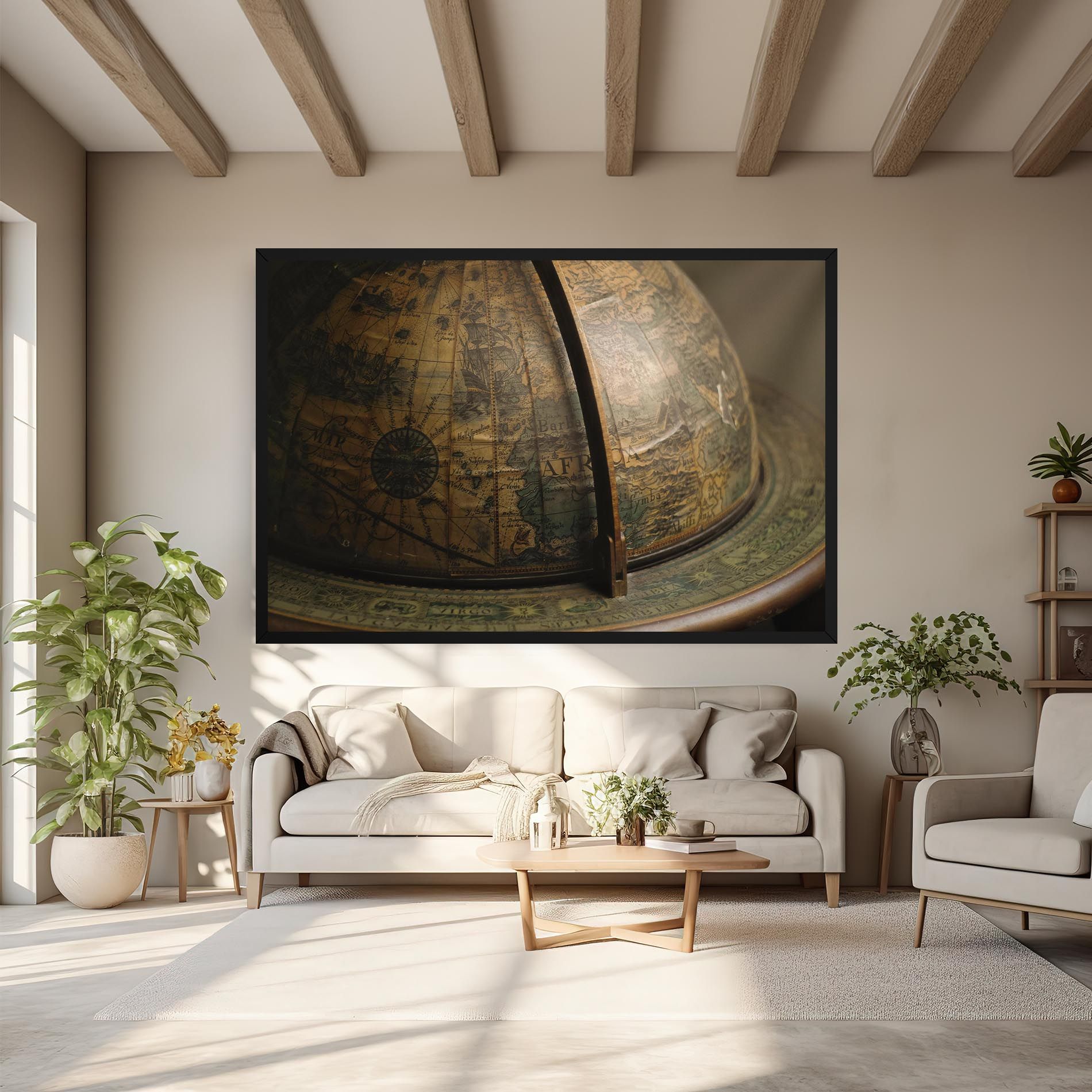Globe Map mockup 6