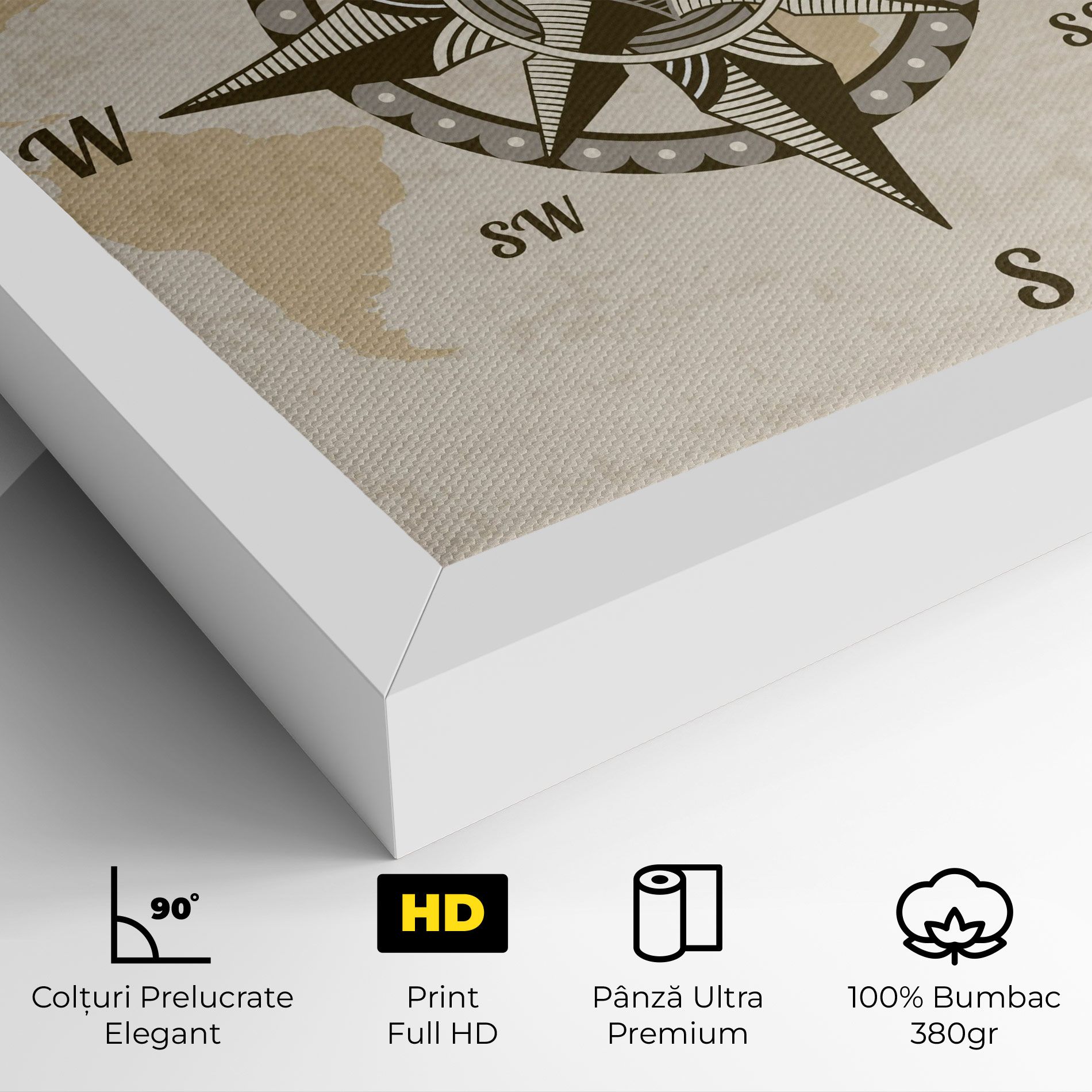 Nautical Compass mockup 4
