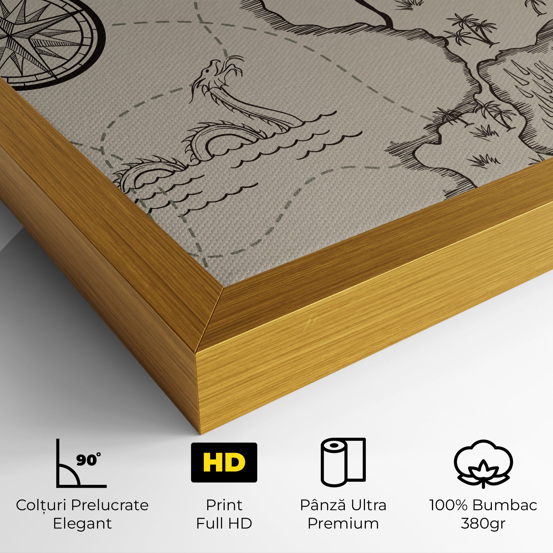 Cream Island Map mockup 4