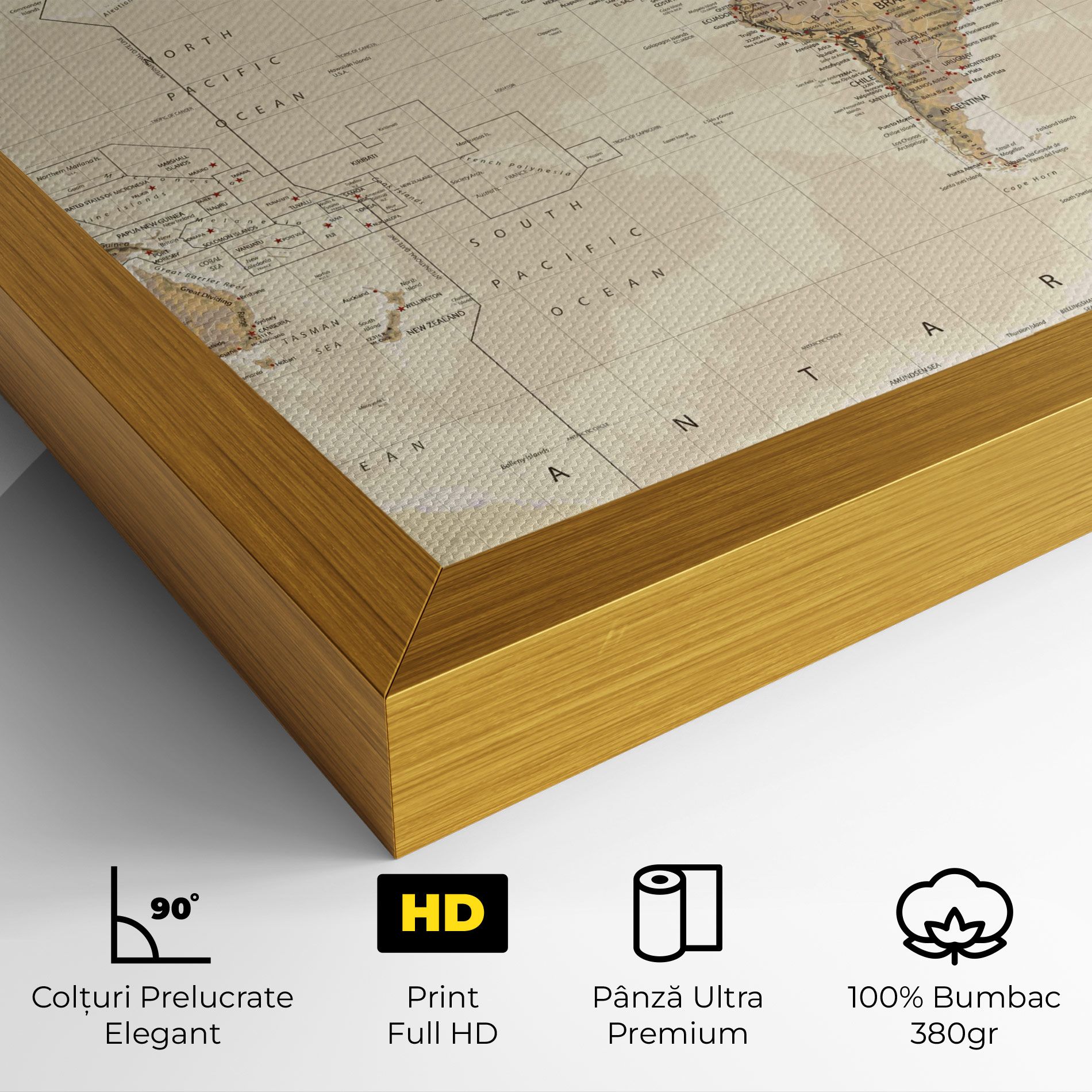 Old Canada Map mockup 4