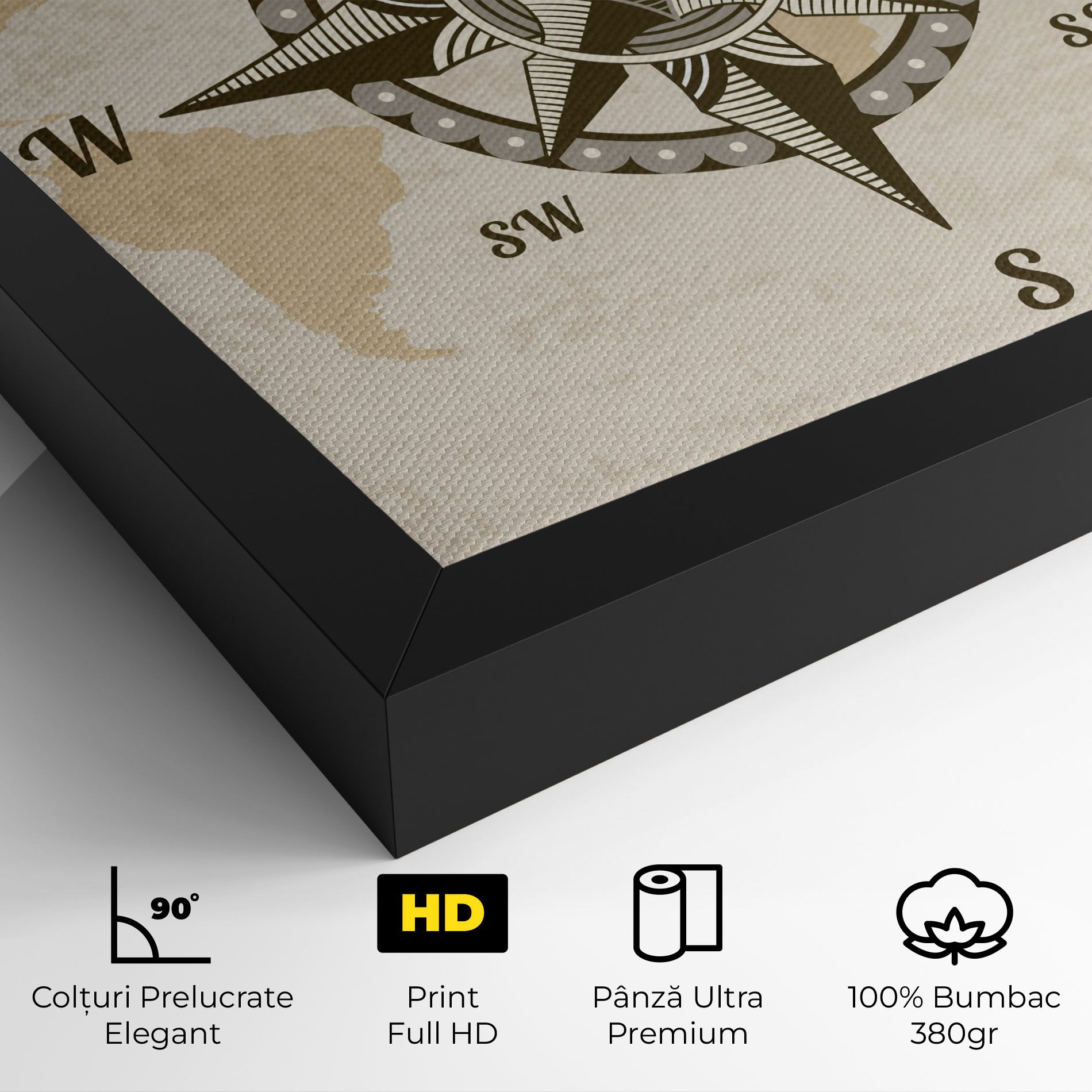 Nautical Compass mockup 4