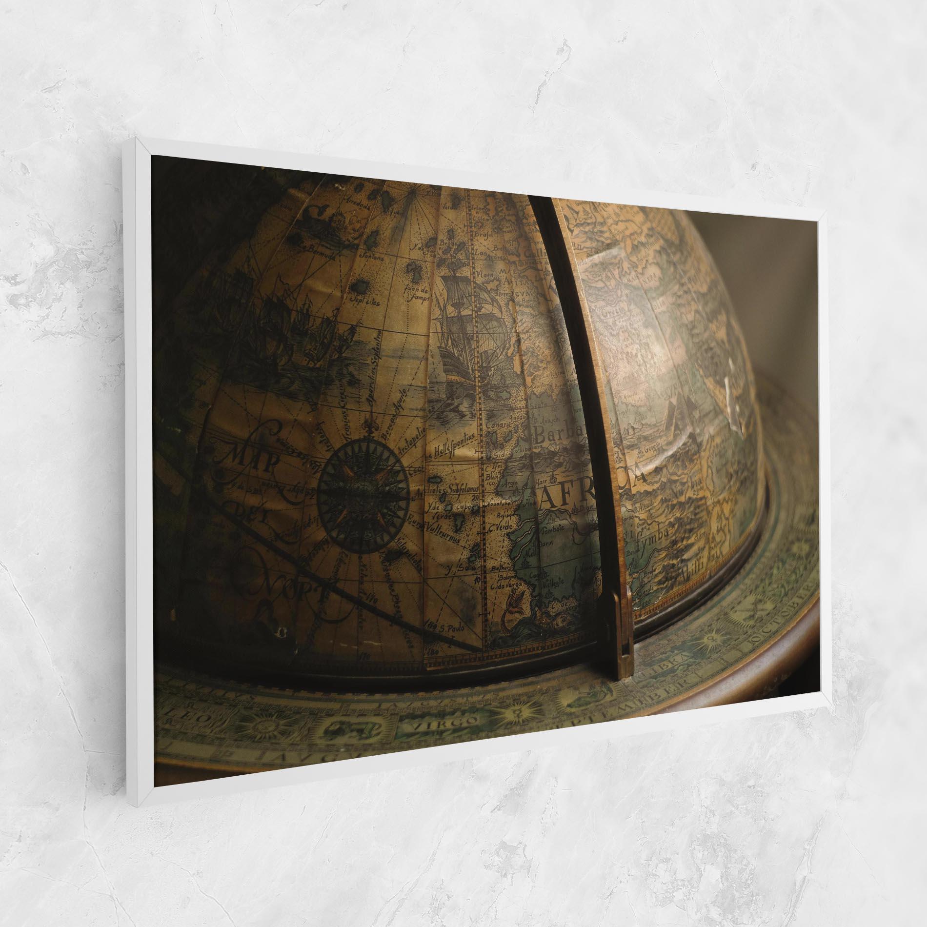Tablou Canvas Globe Map mockup 1