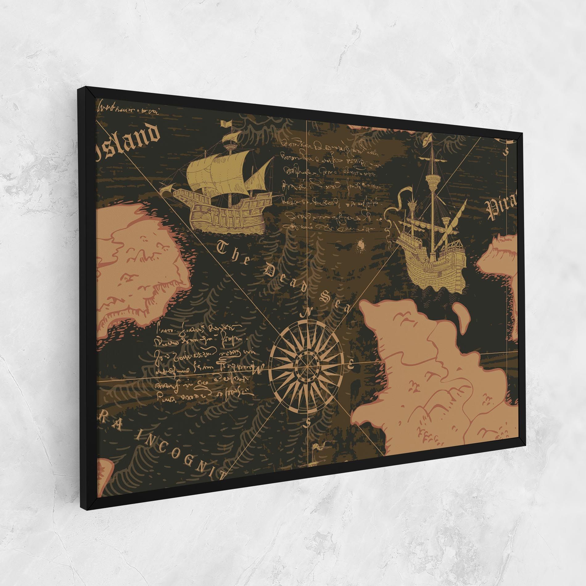 Cool Old Map mockup 1