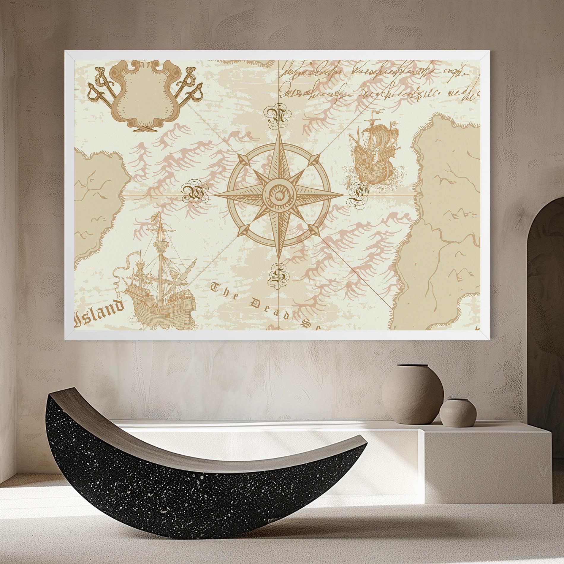 Cream Compass mockup 8