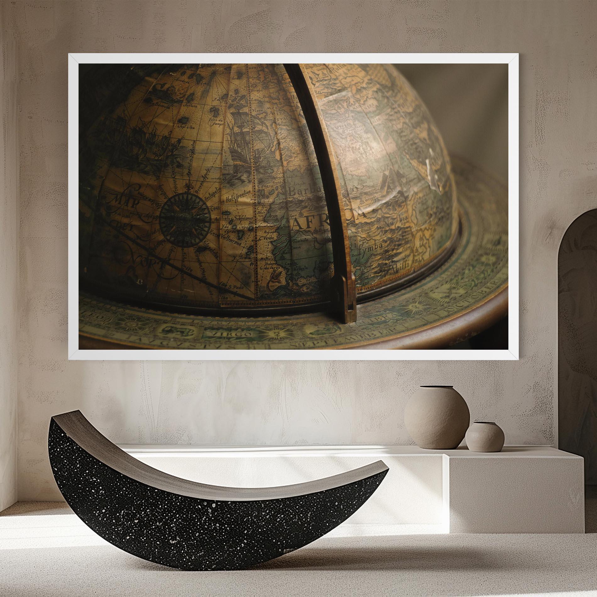 Tablou Canvas Globe Map mockup 8