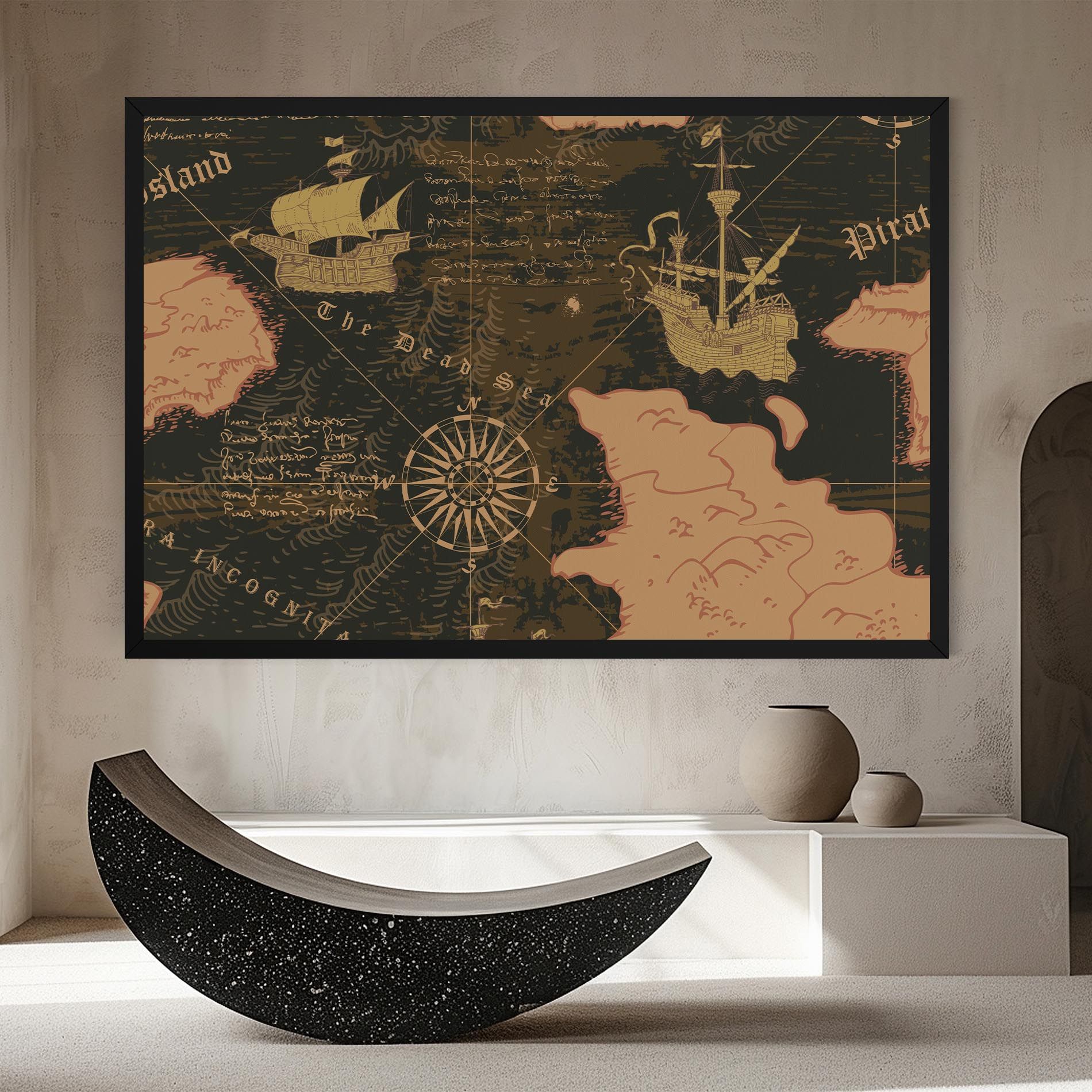 Cool Old Map mockup 8