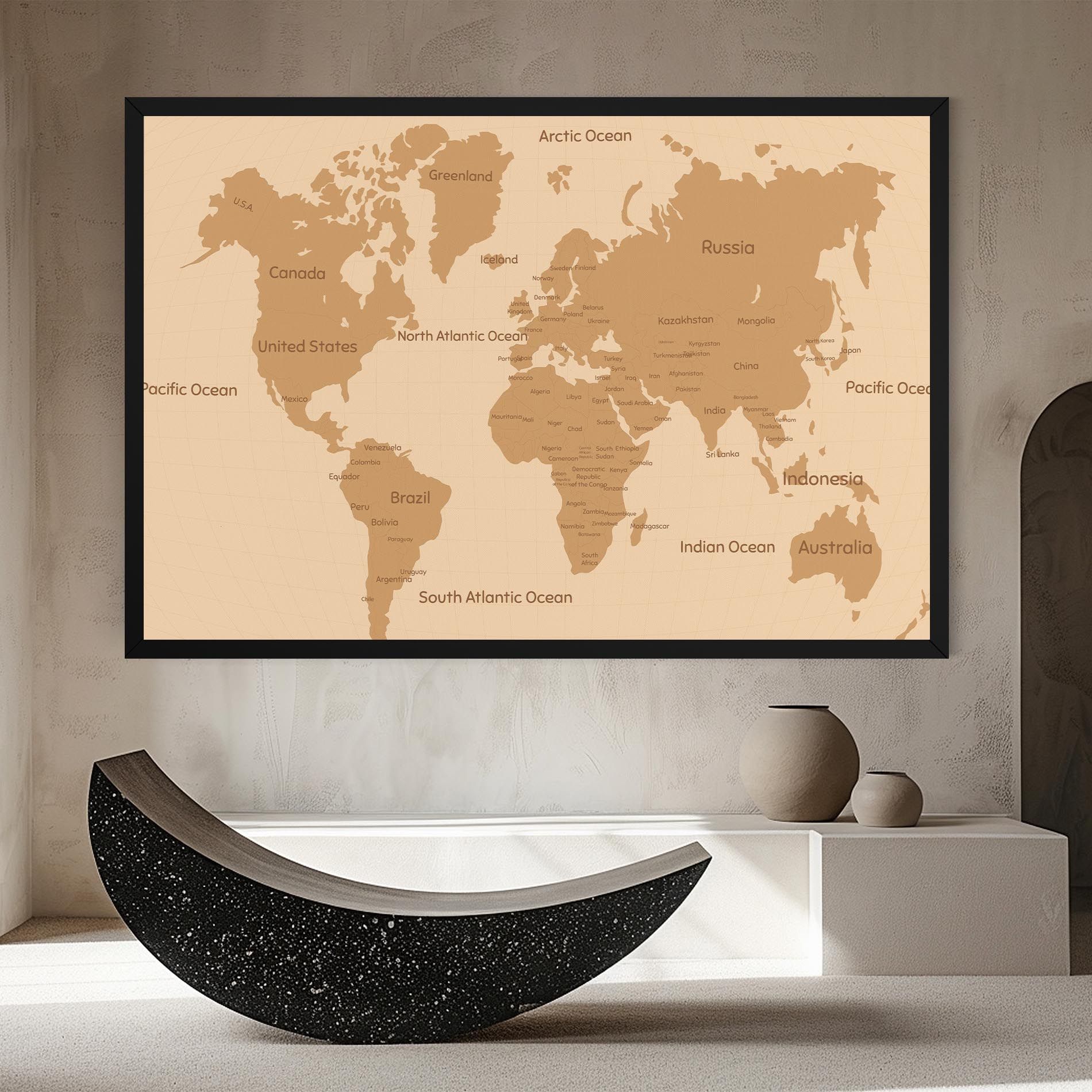 Ocean Old Map mockup 8