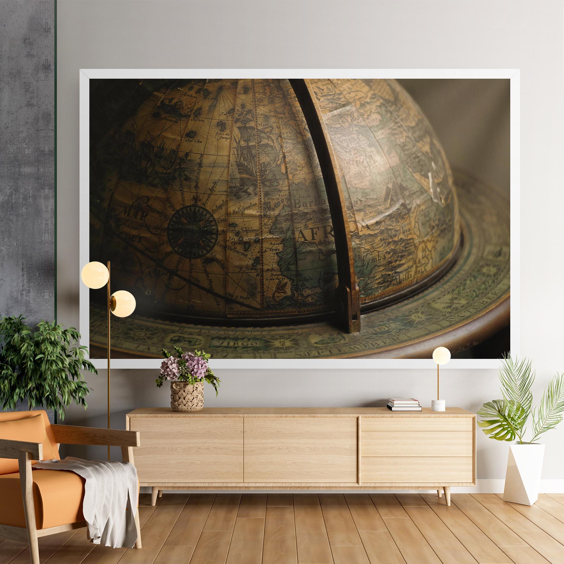 Tablou Canvas Globe Map mockup 9
