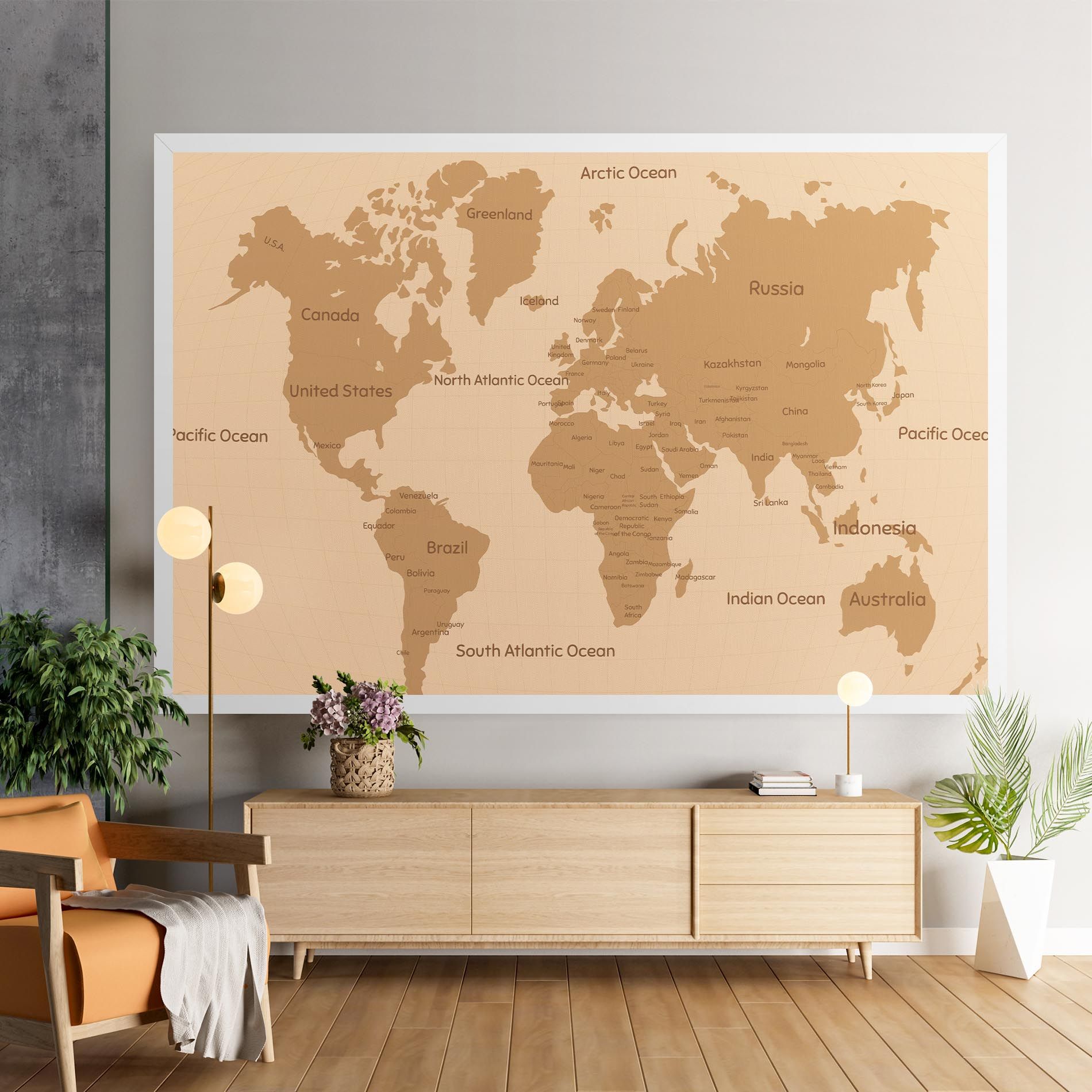 Ocean Old Map mockup 9