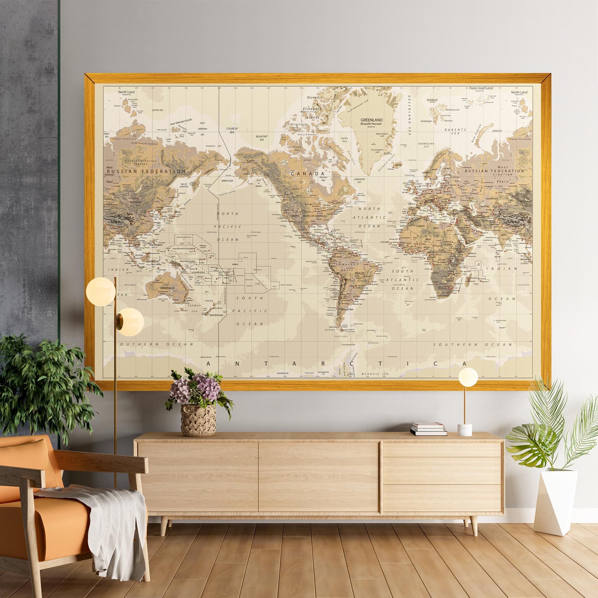 Old Canada Map mockup 9