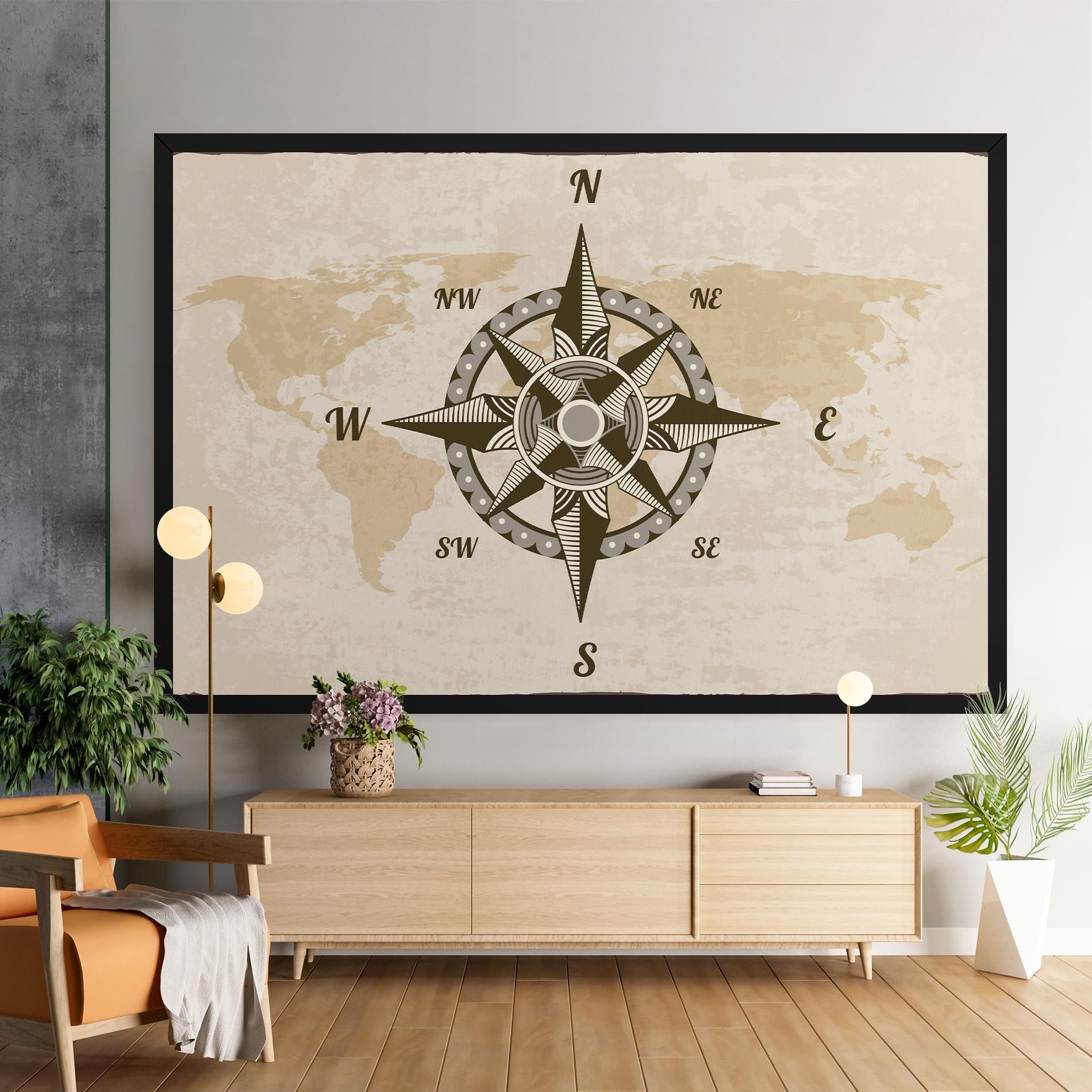 Nautical Compass mockup 9