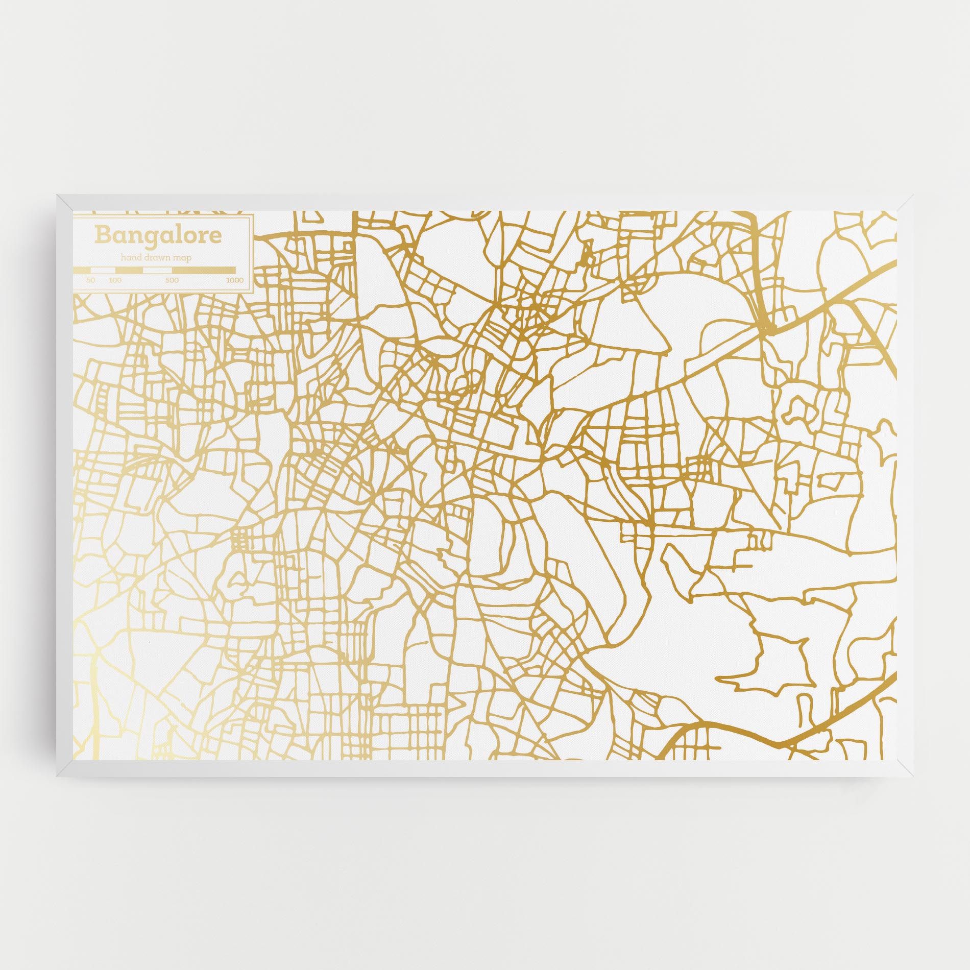 Bangalore Map mockup 0