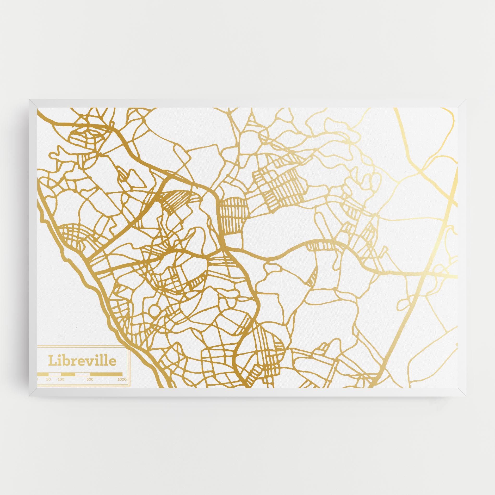 Libreville Gold Map mockup 0