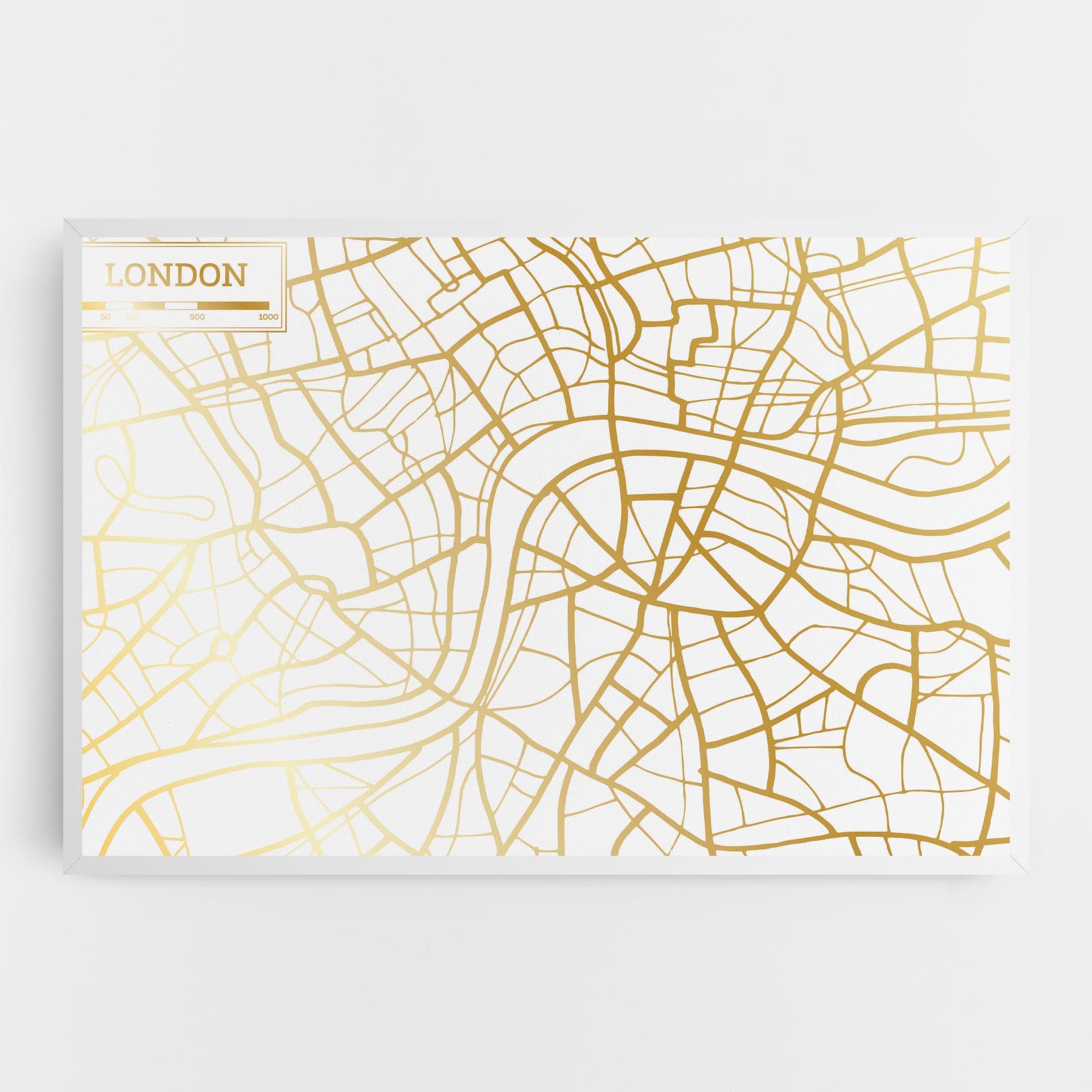 London Gold Map mockup 0