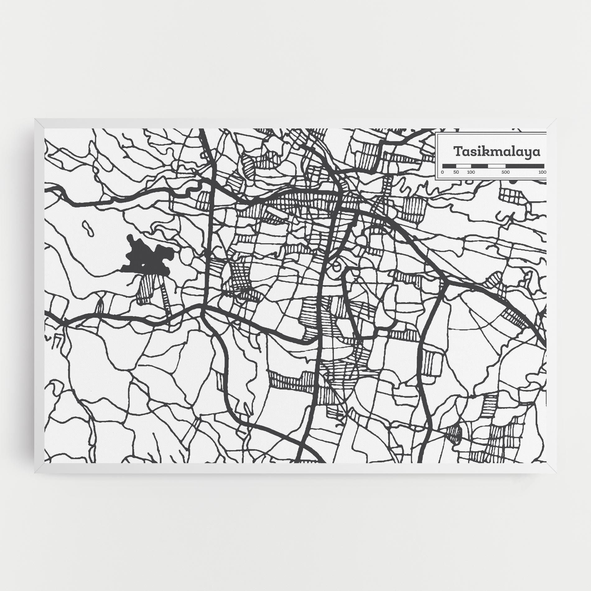 Tasikmalaya Map mockup 0