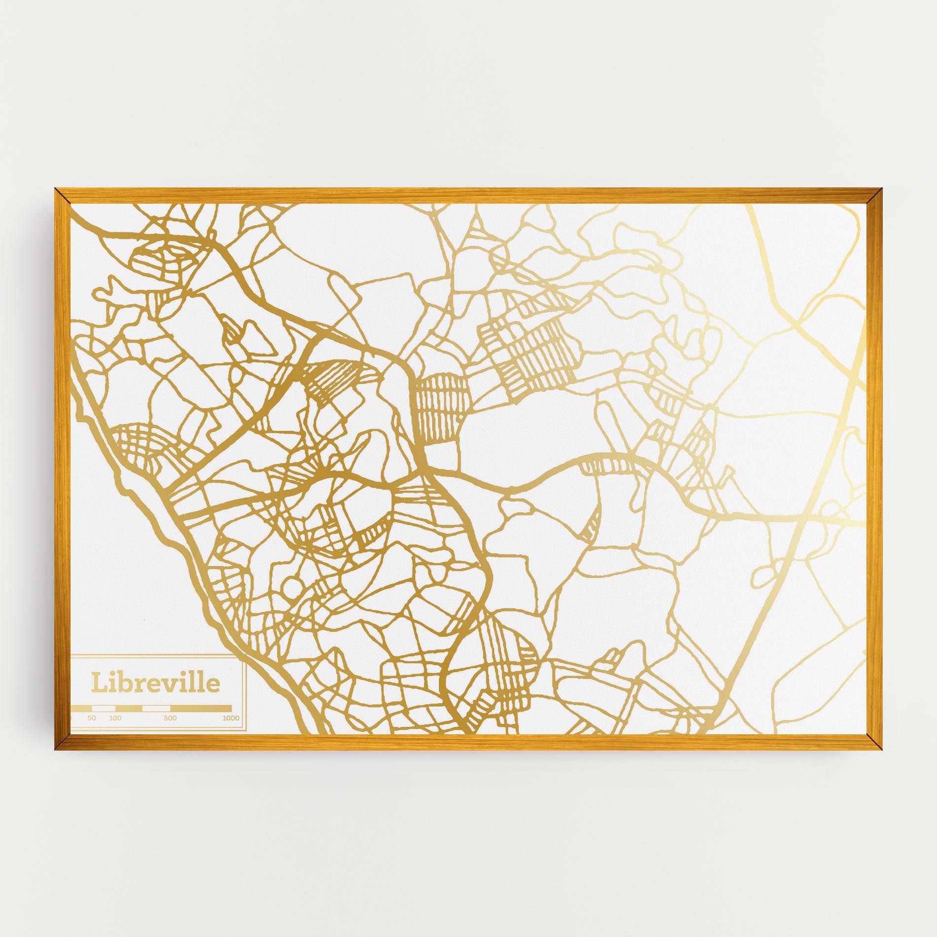 Libreville Gold Map mockup 0