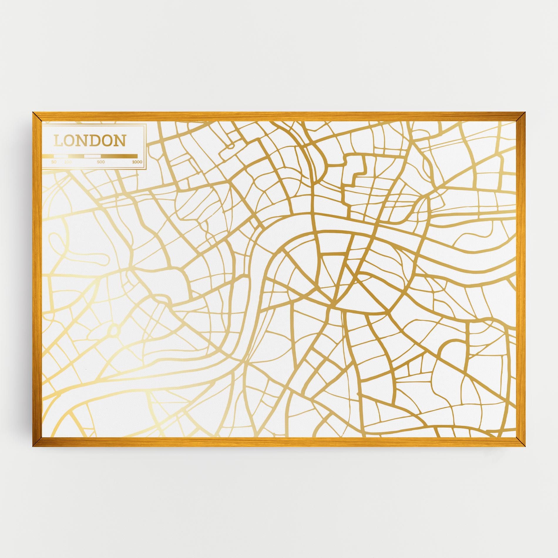 London Gold Map mockup 0
