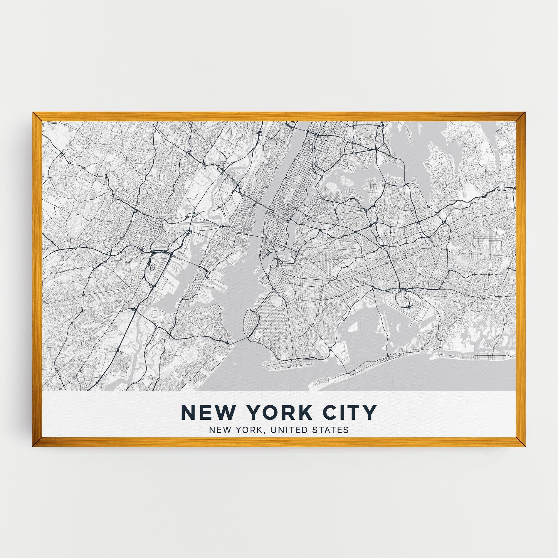 New York Map mockup 0