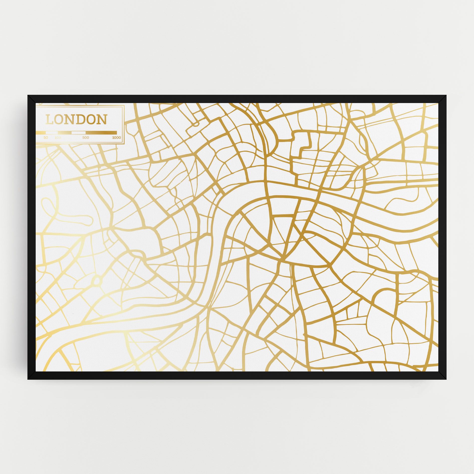 London Gold Map mockup 0