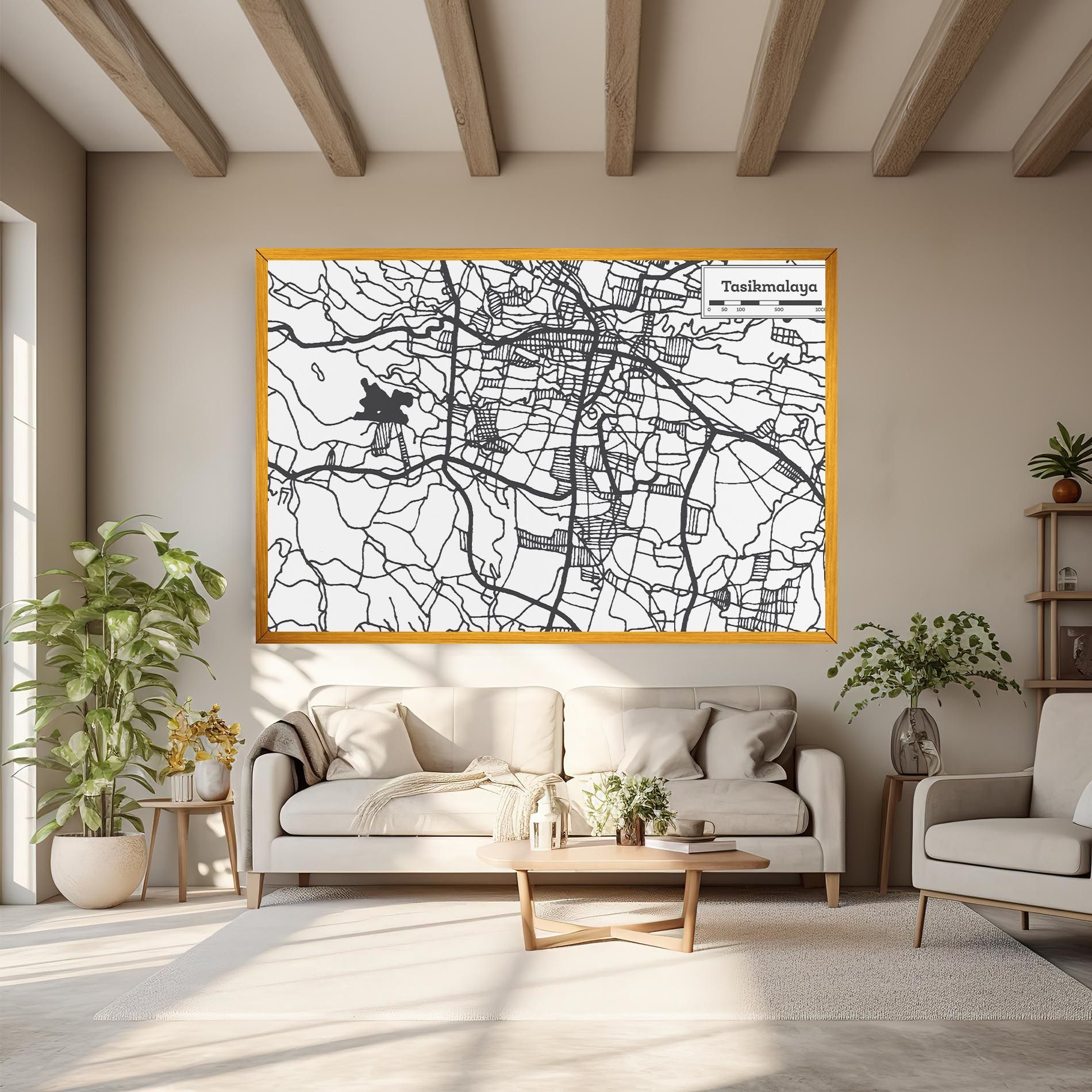 Tasikmalaya Map mockup 6