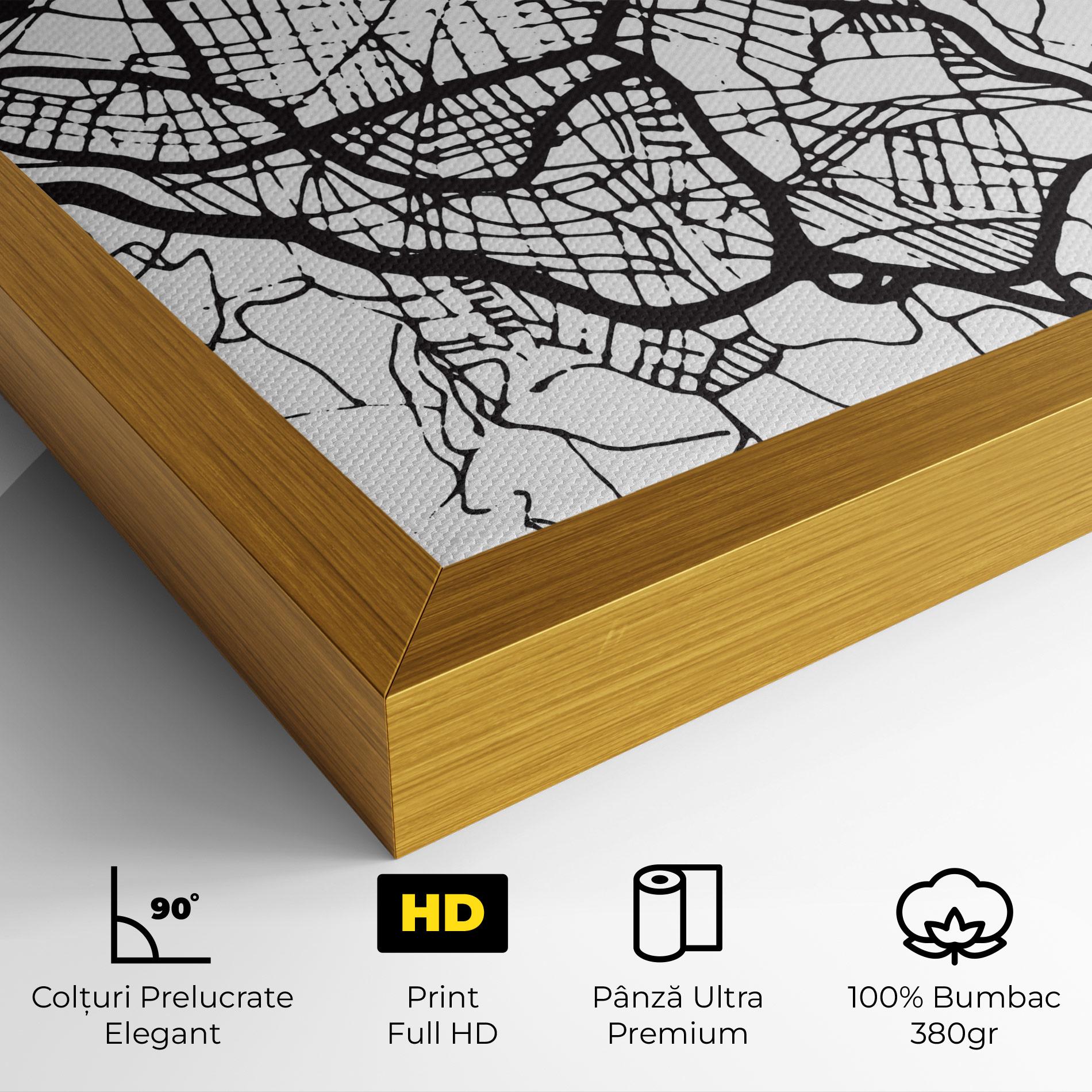 Tablou Canvas Bilbao Map mockup 4