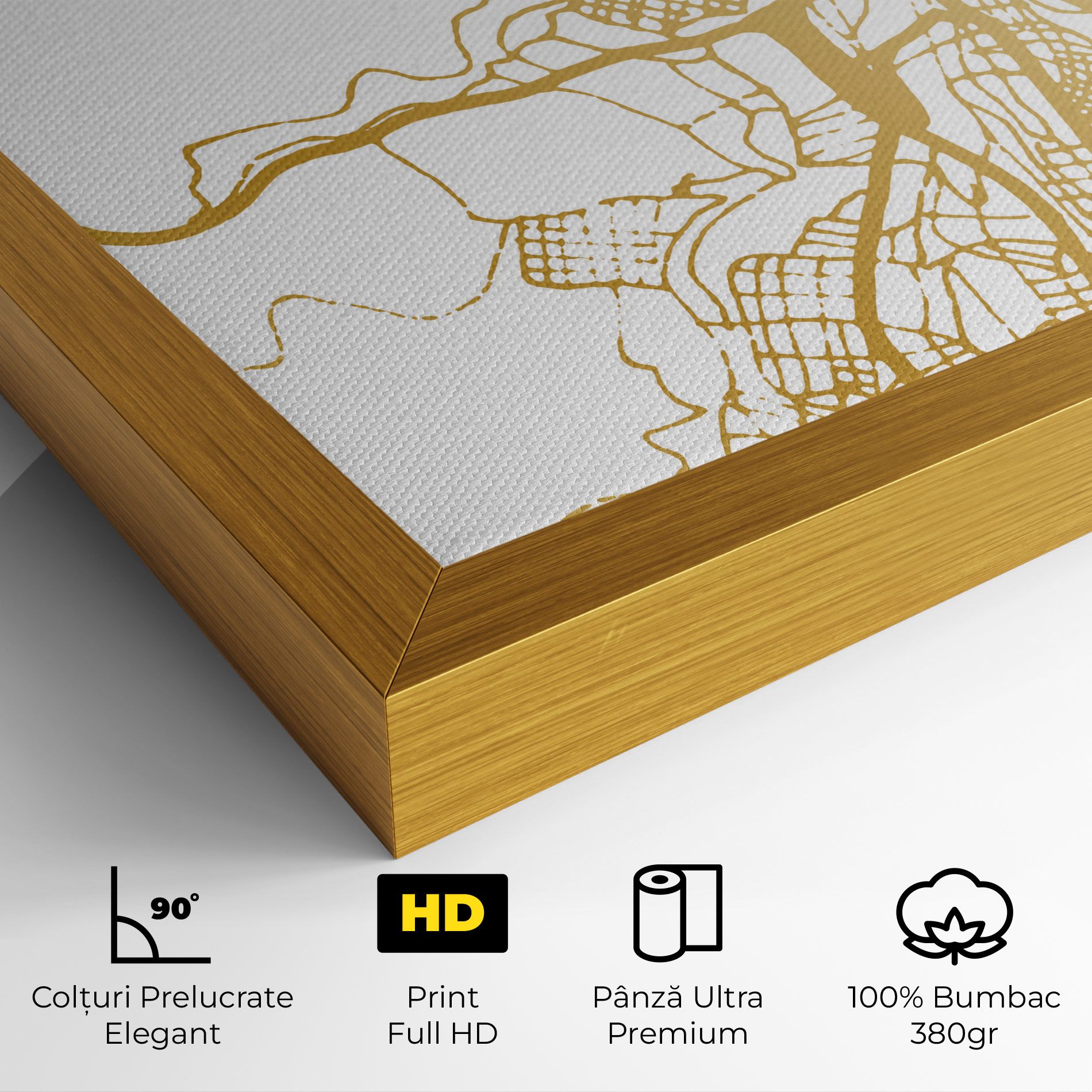 Las Palmas Gold Map mockup 4
