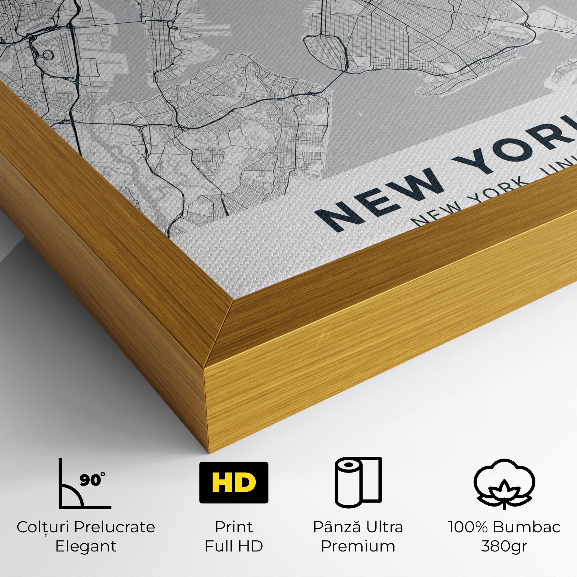 New York Map mockup 4