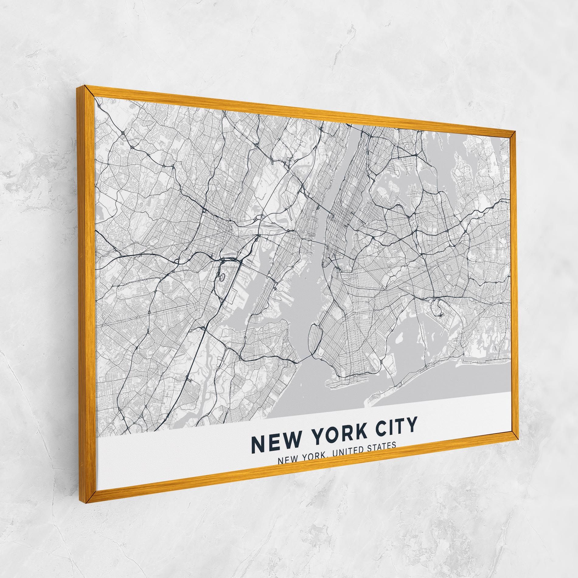 New York Map mockup 1
