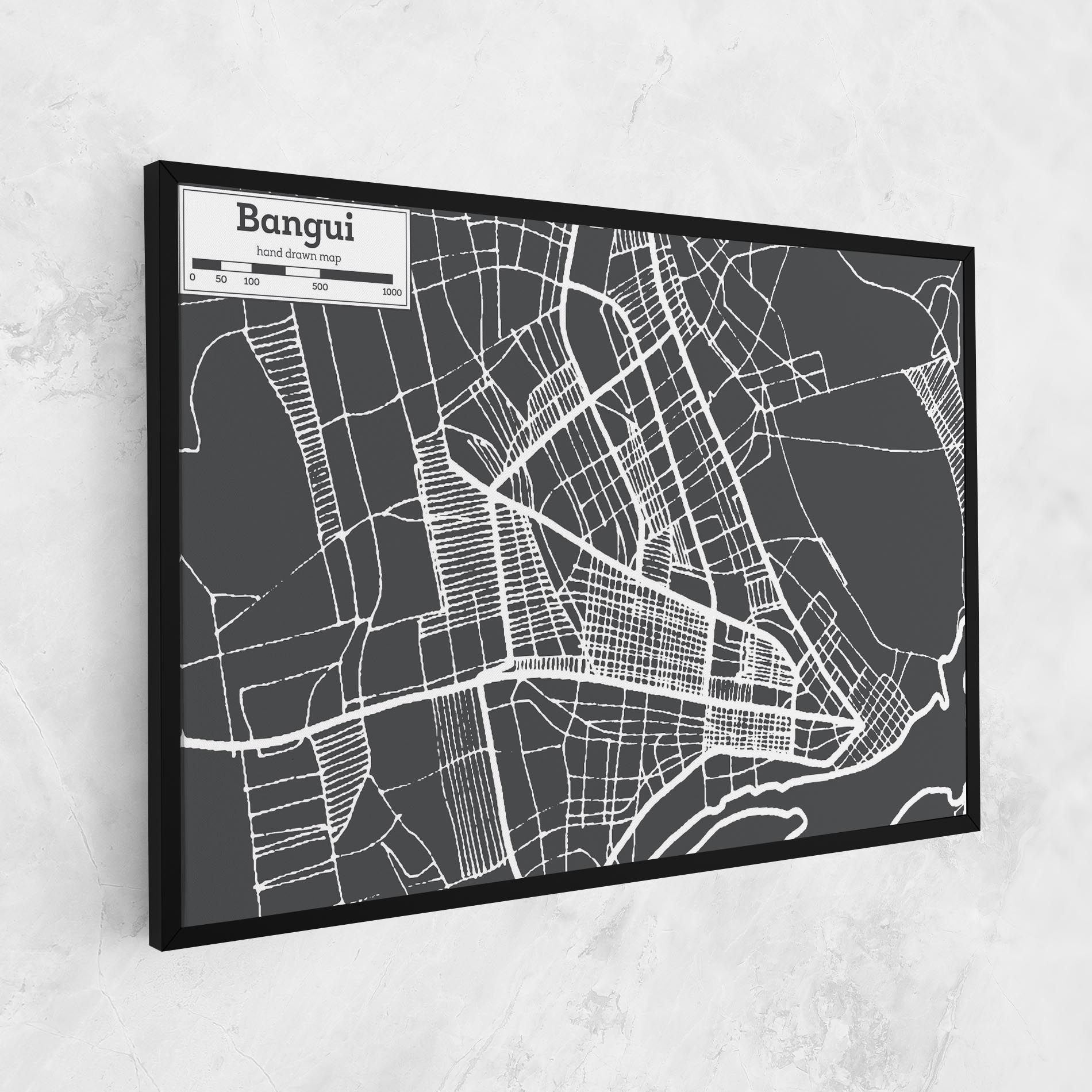 Bangui Map mockup 1
