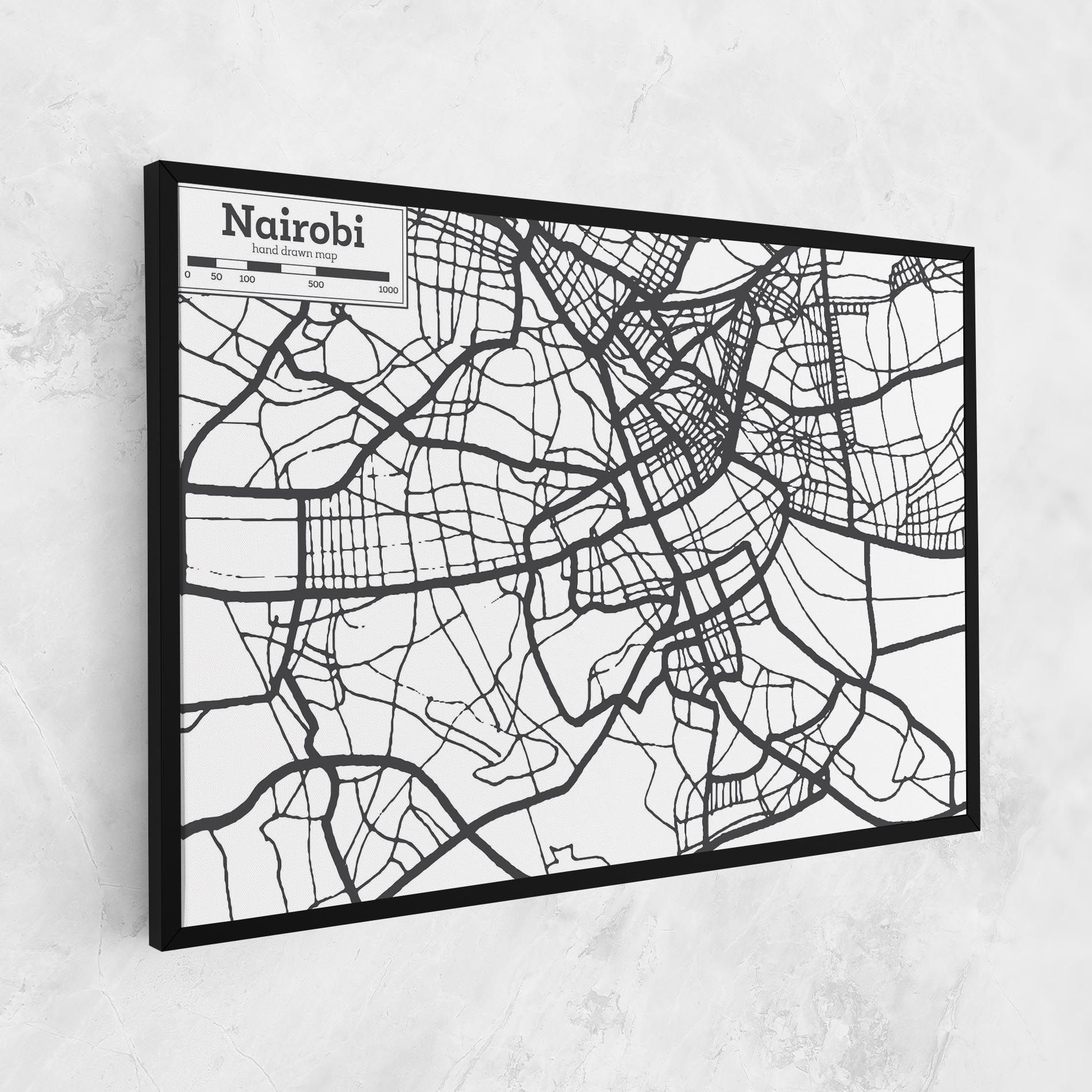 Nairobi Map mockup 1