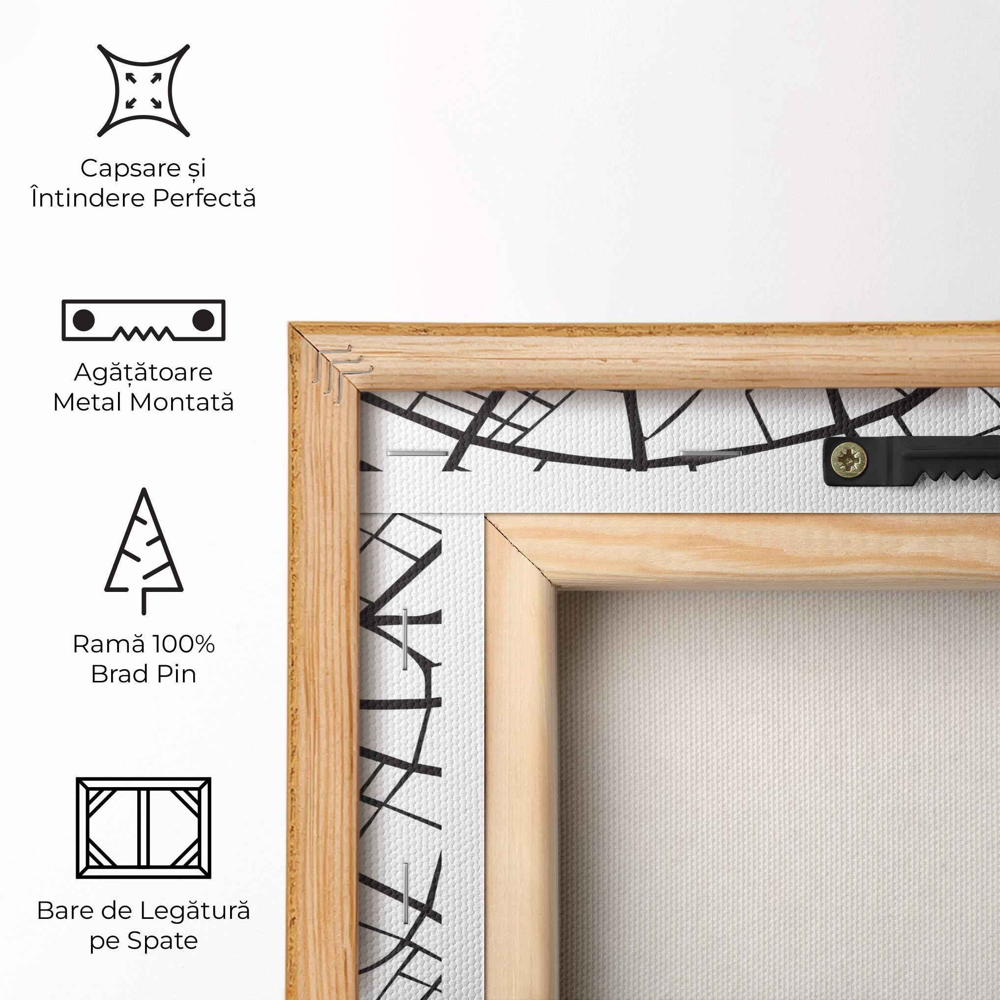 Tablou Canvas Berlin Map mockup 5