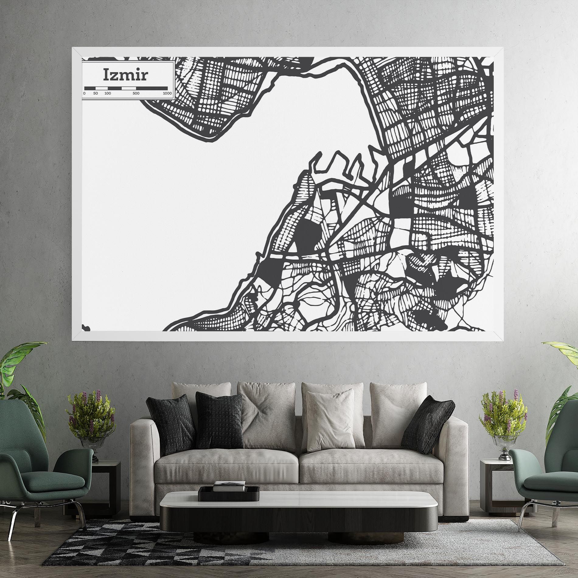 Izmir Map mockup 7