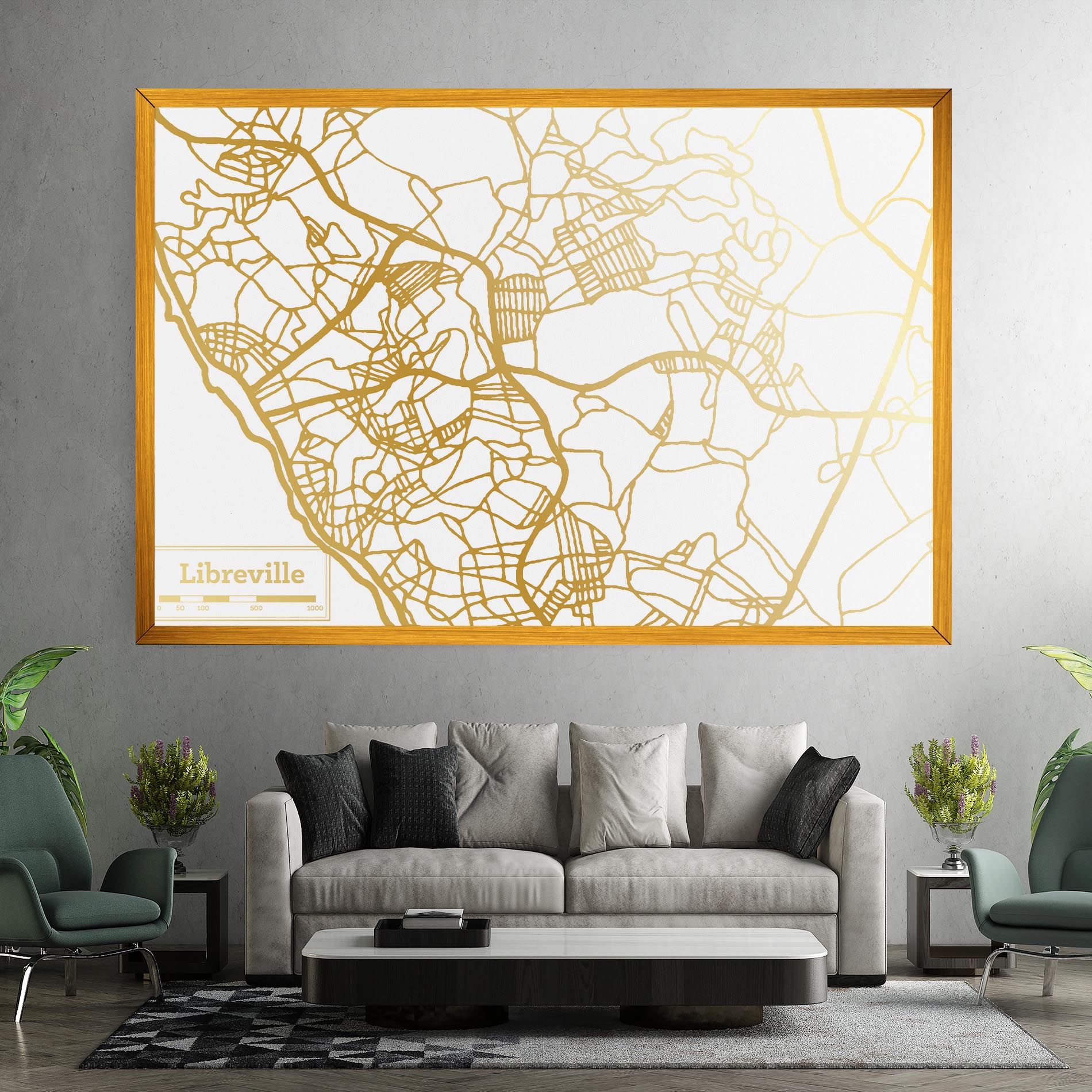 Libreville Gold Map mockup 7