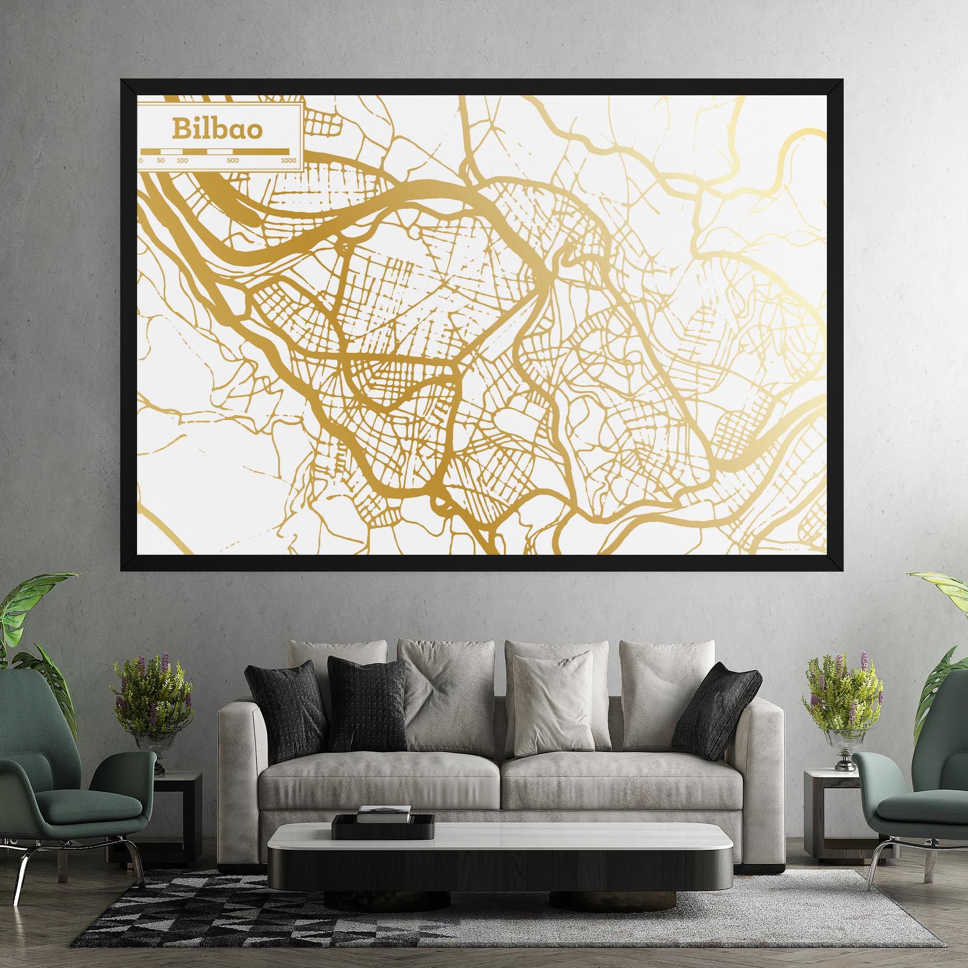 Bilbao Gold Map mockup 7