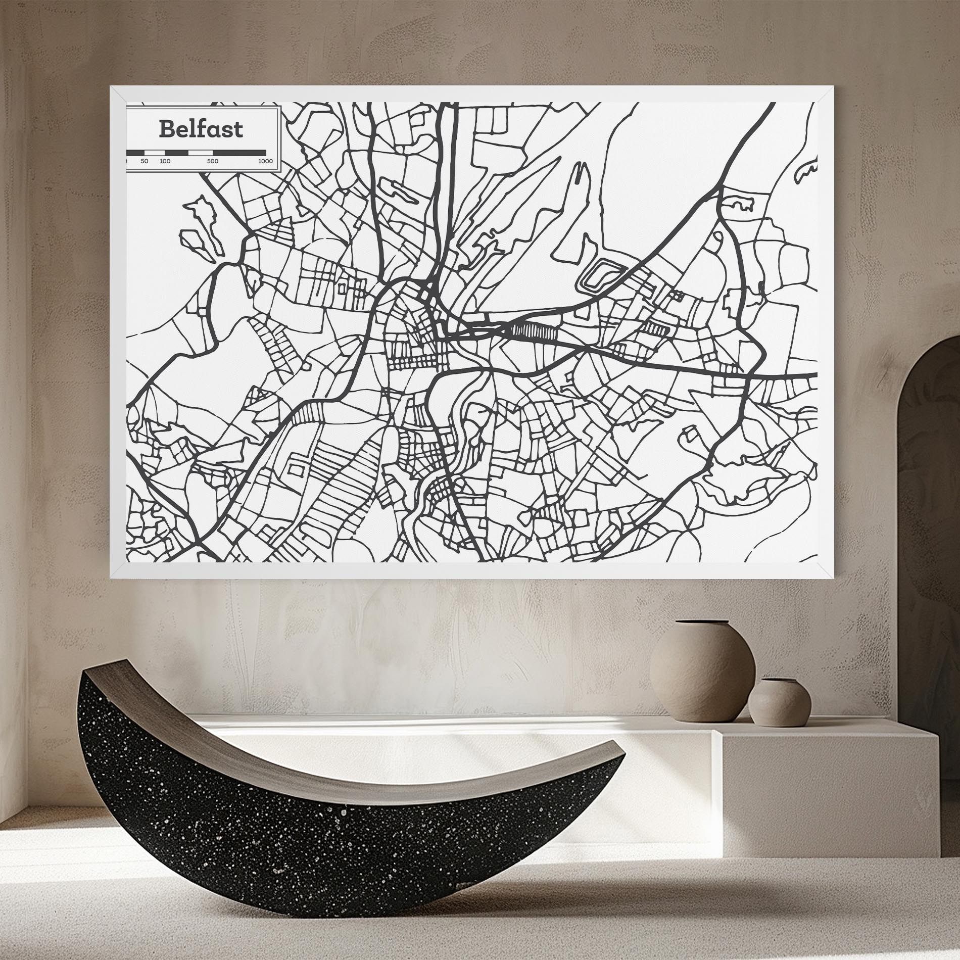 Belfast Map mockup 8