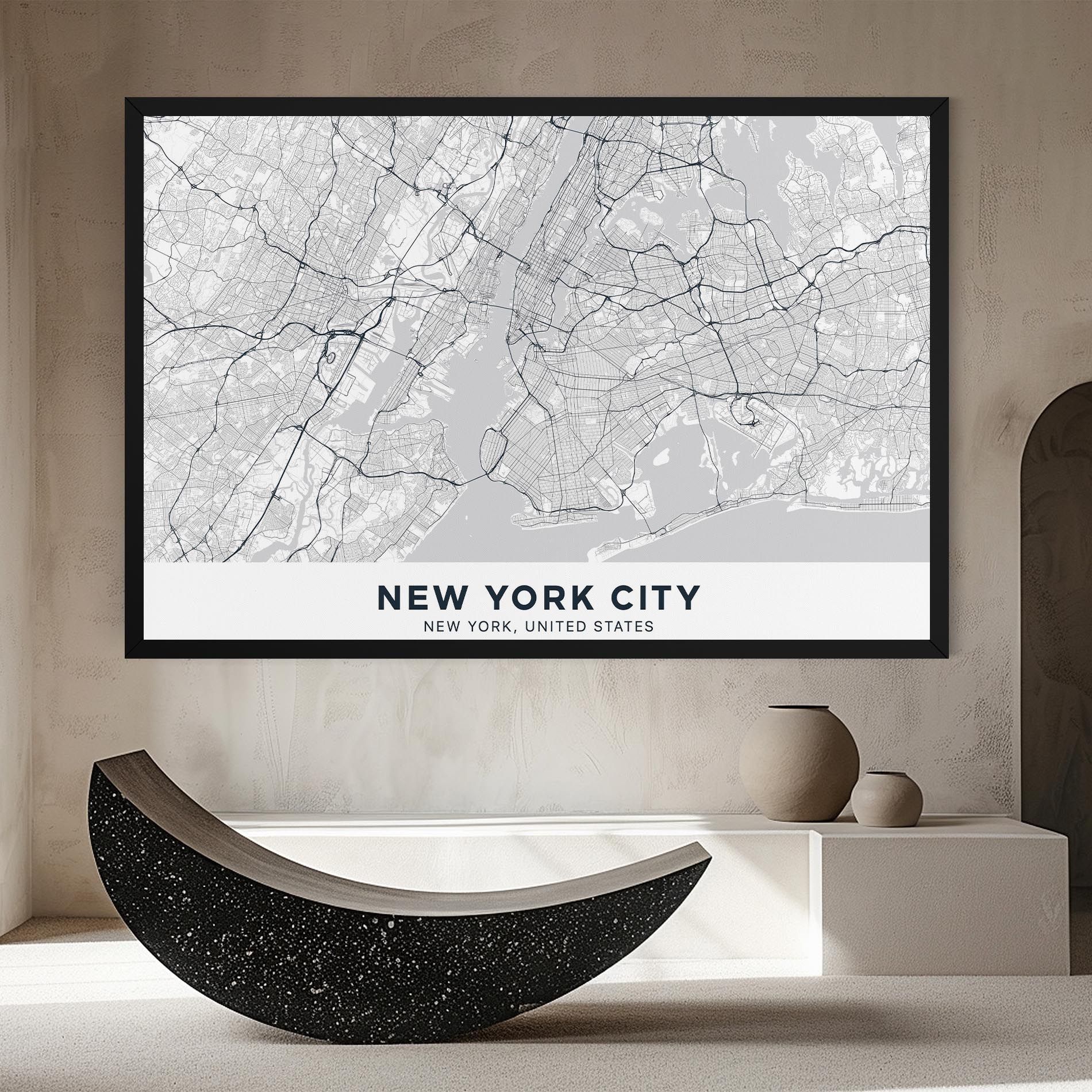 New York Map mockup 8