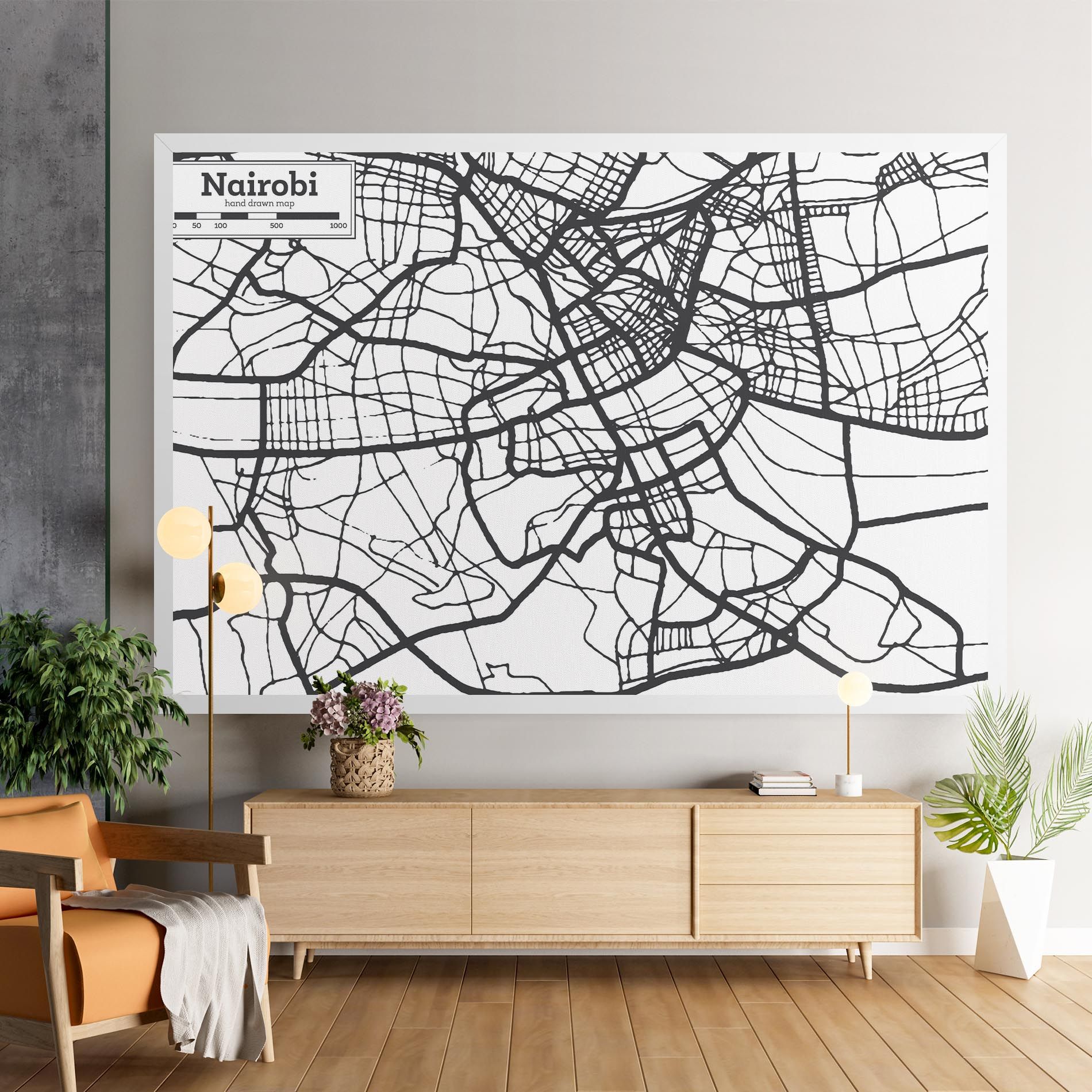 Nairobi Map mockup 9