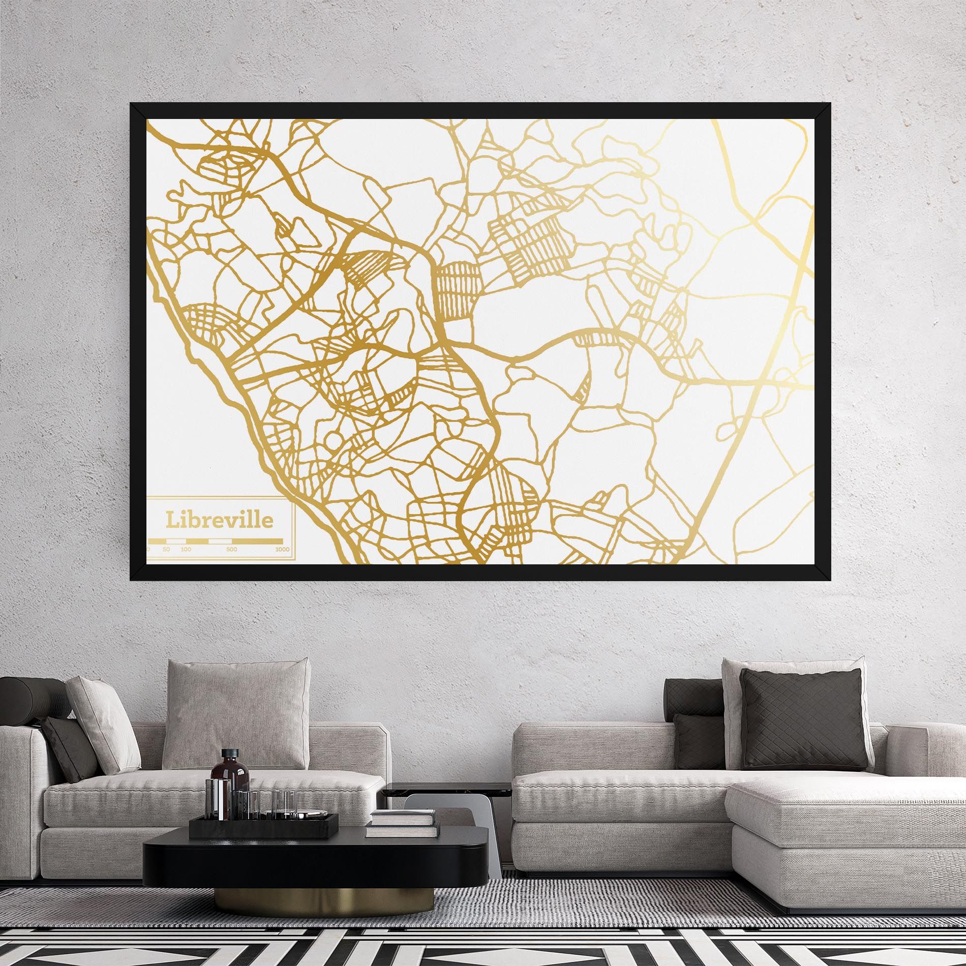 Libreville Gold Map mockup 2