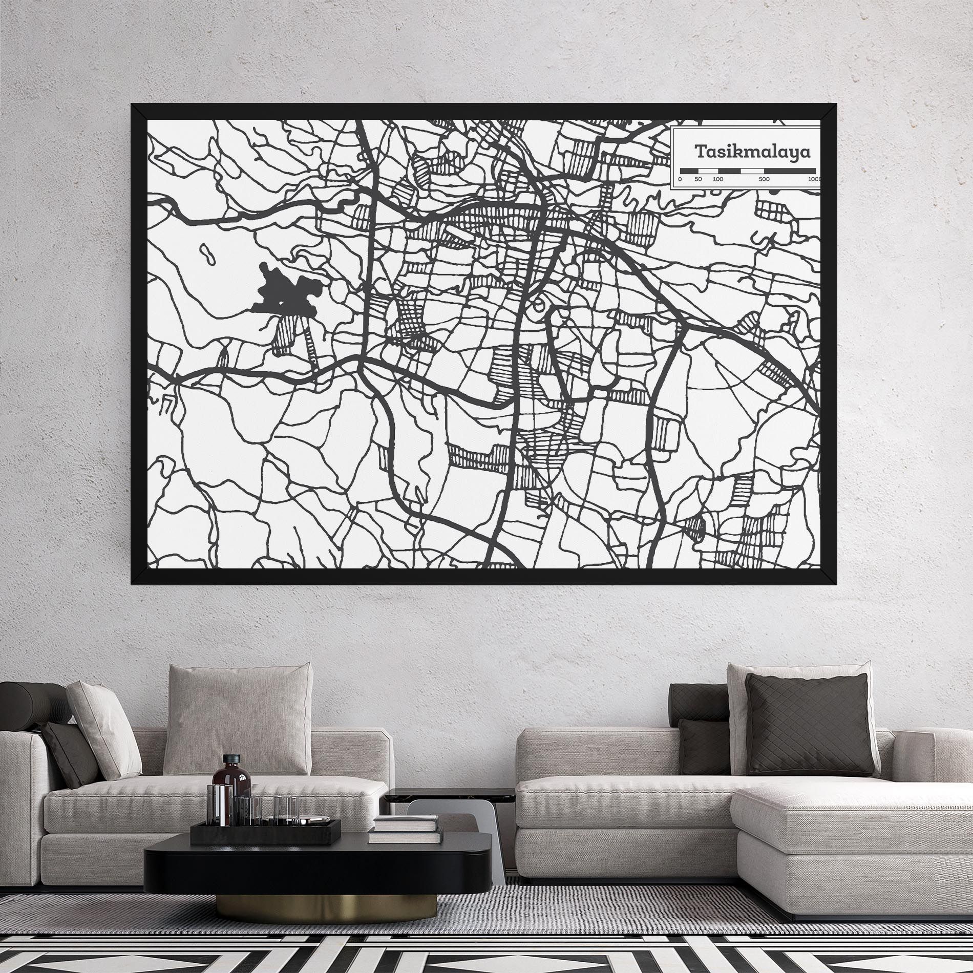 Tasikmalaya Map mockup 2